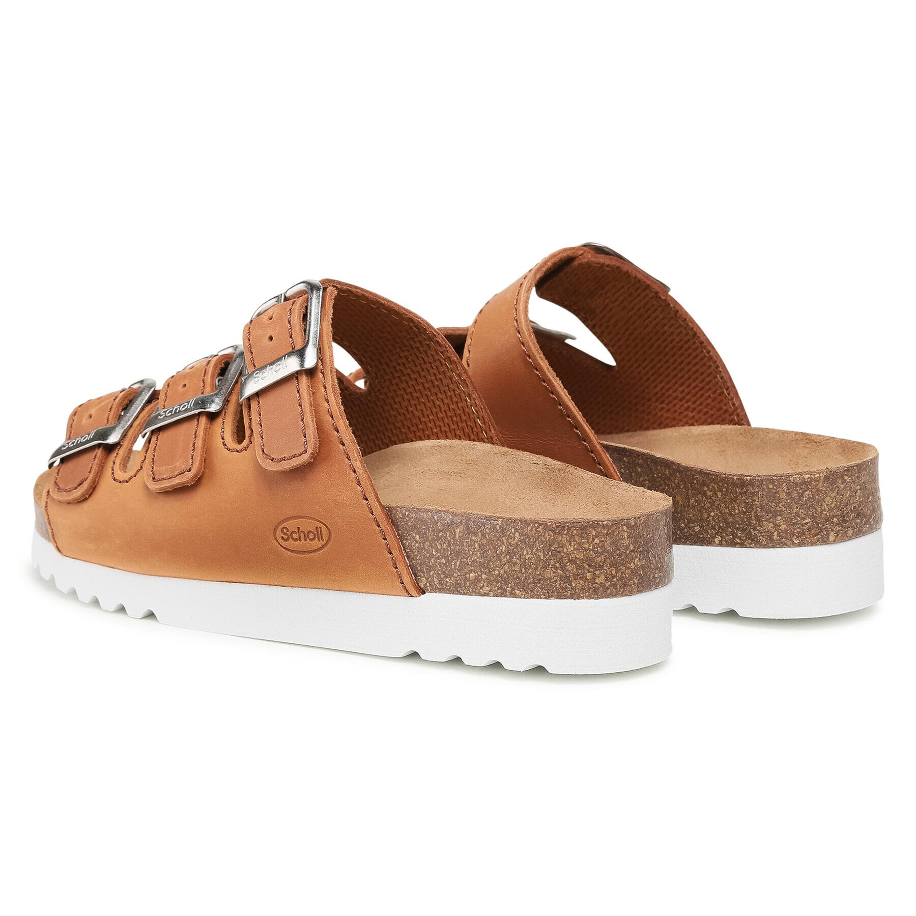Scholl Чехли MF26835 RIO MED 1175 Кафяв - Pepit.bg