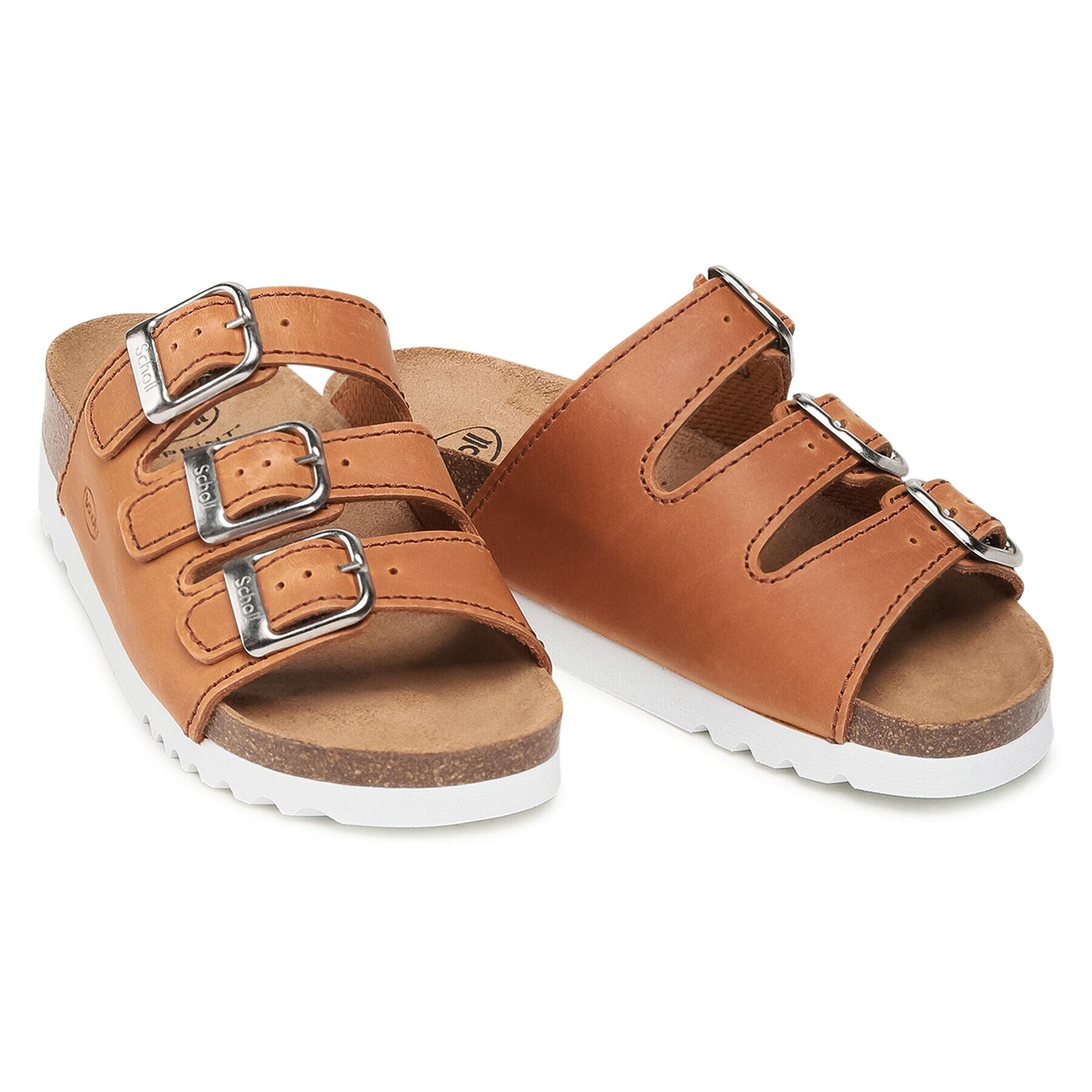 Scholl Чехли MF26835 RIO MED 1175 Кафяв - Pepit.bg
