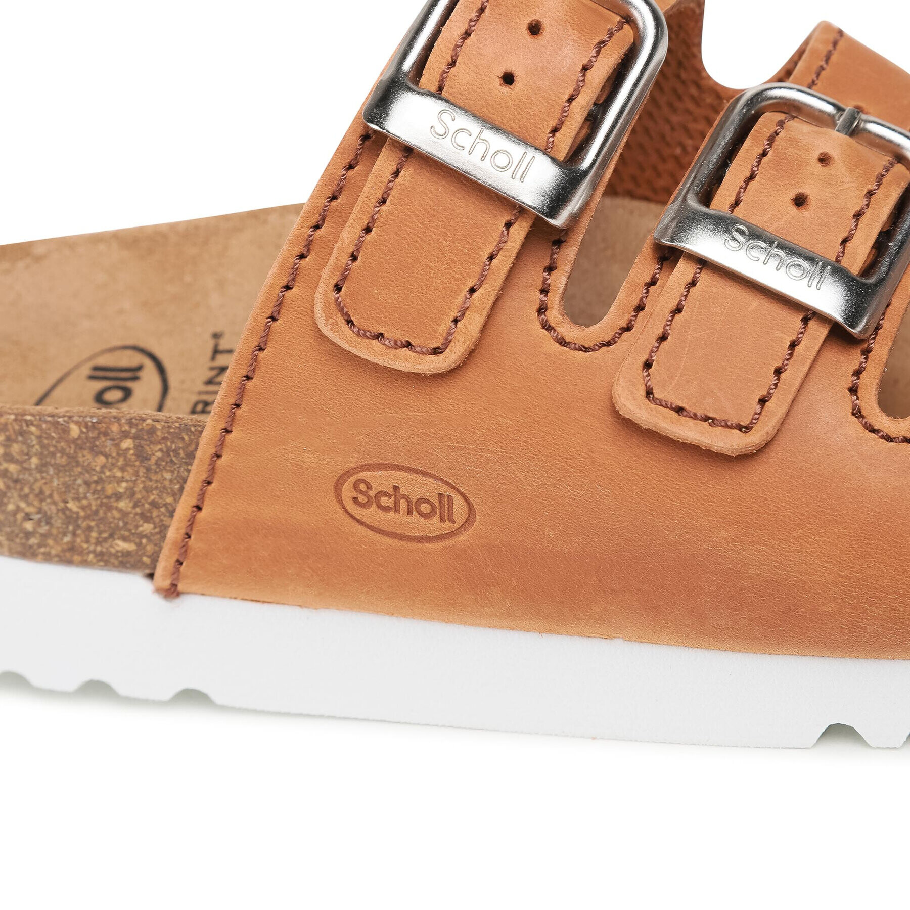Scholl Чехли MF26835 RIO MED 1175 Кафяв - Pepit.bg