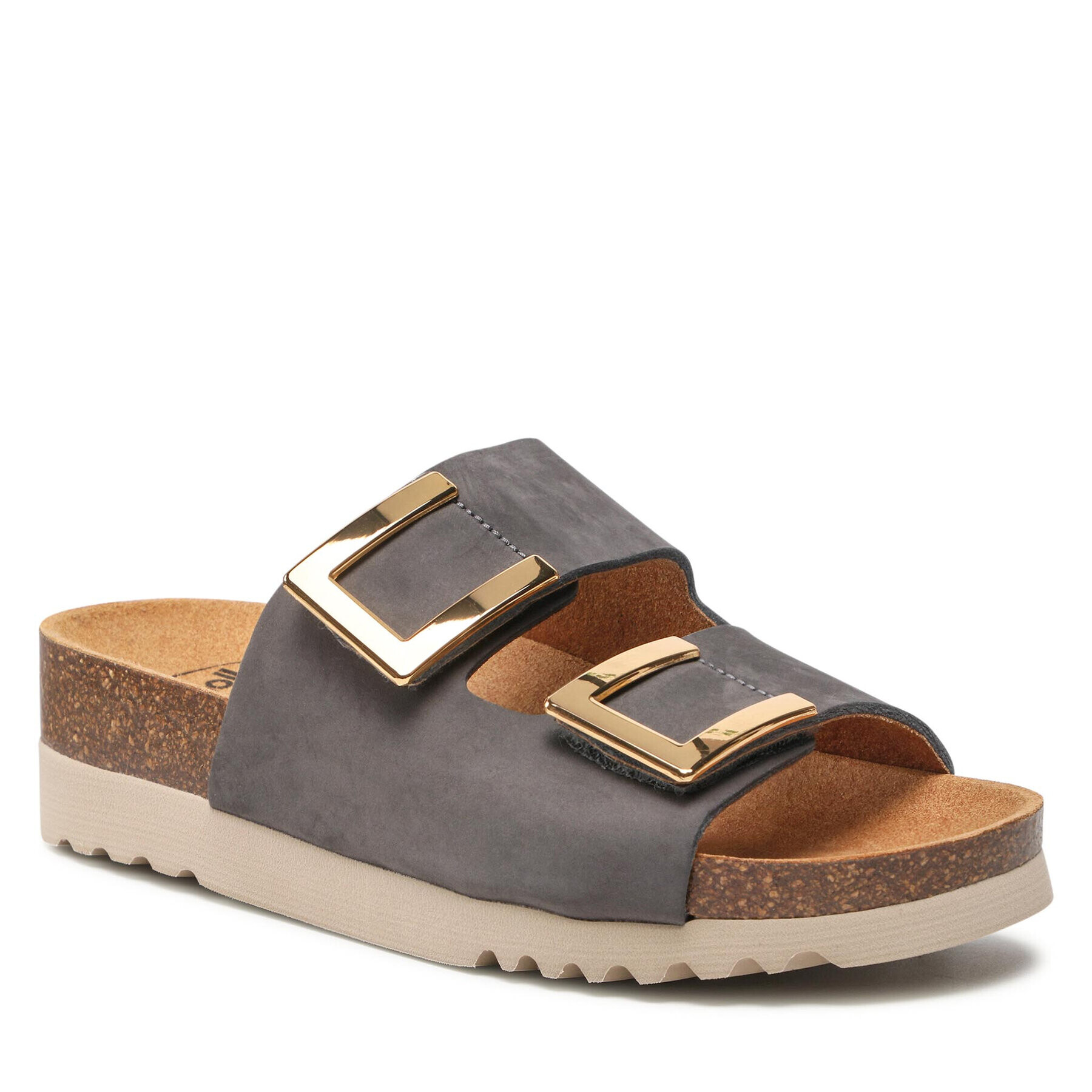 Scholl Чехли Monterey 2 Straps MF29843 1601350 Сив - Pepit.bg