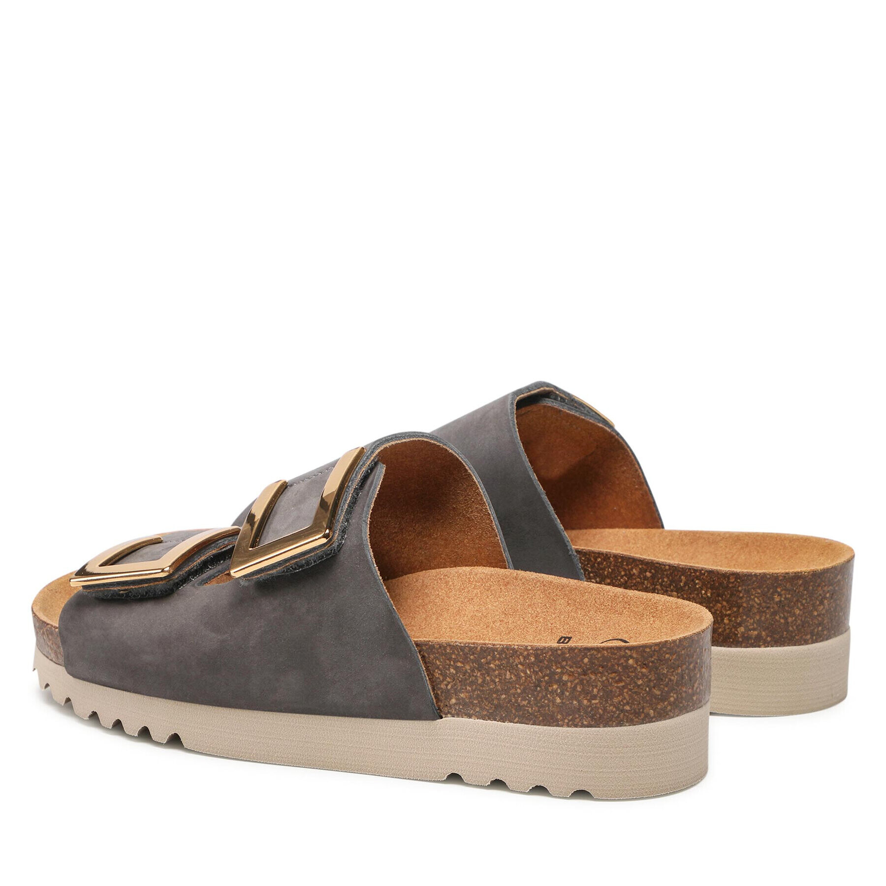 Scholl Чехли Monterey 2 Straps MF29843 1601350 Сив - Pepit.bg