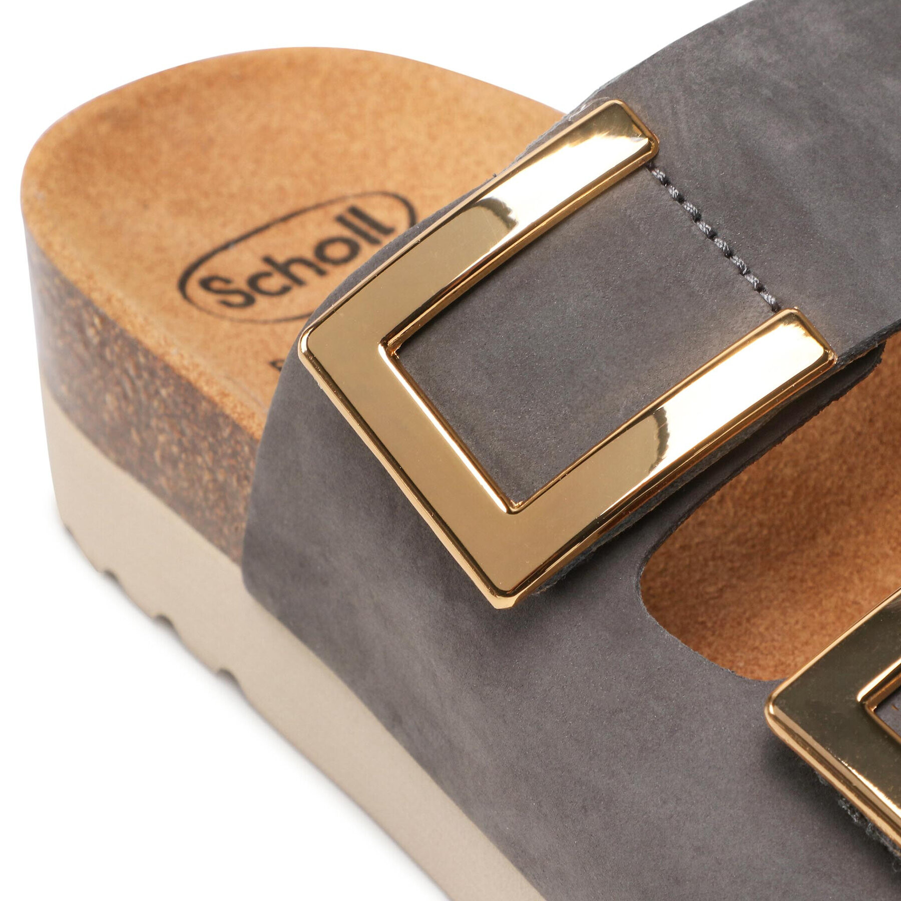 Scholl Чехли Monterey 2 Straps MF29843 1601350 Сив - Pepit.bg