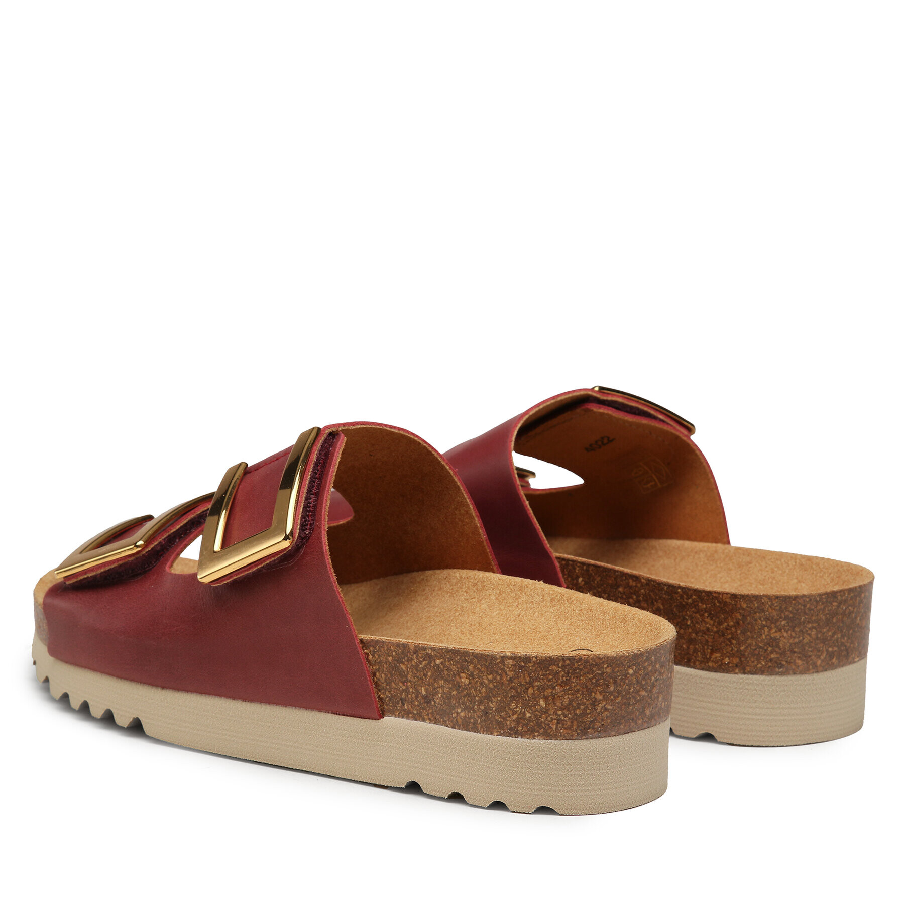 Scholl Чехли Monterey 2 Straps MF30436 Бордо - Pepit.bg