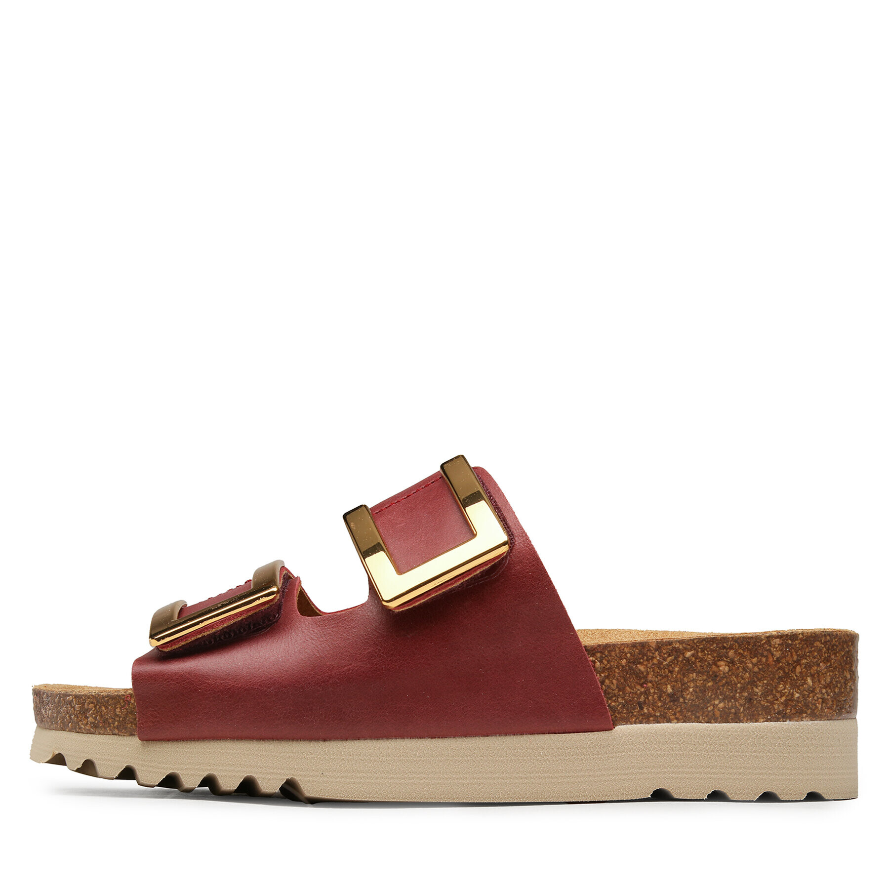 Scholl Чехли Monterey 2 Straps MF30436 Бордо - Pepit.bg