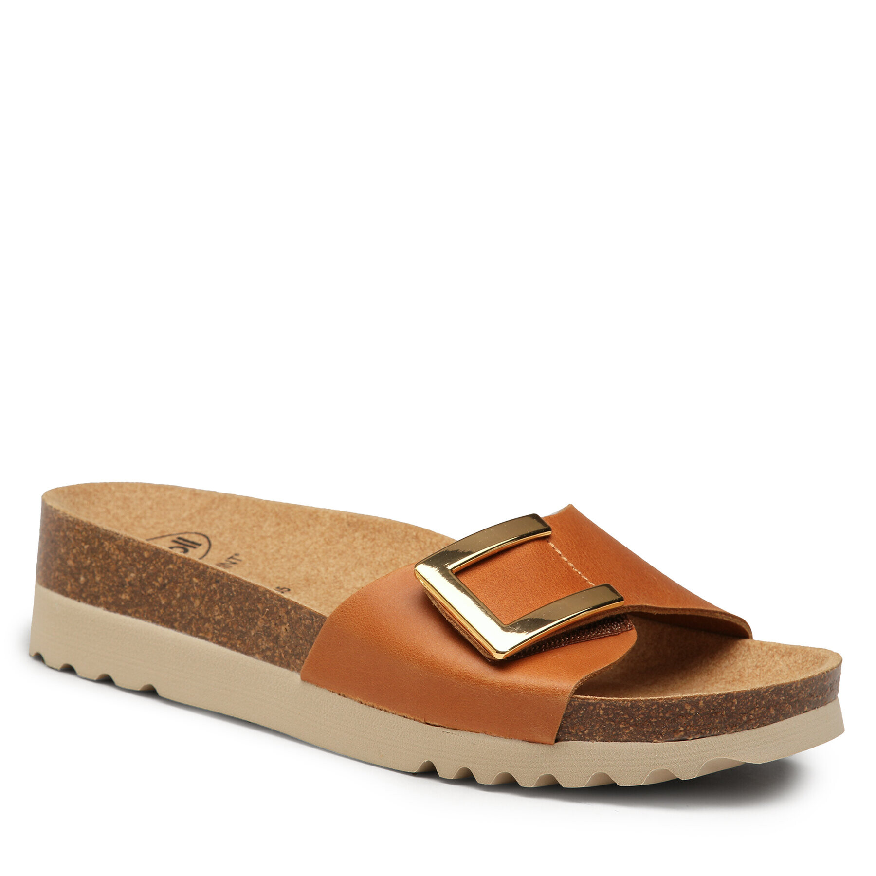 Scholl Чехли Monterey Mule MF30435 Кафяв - Pepit.bg
