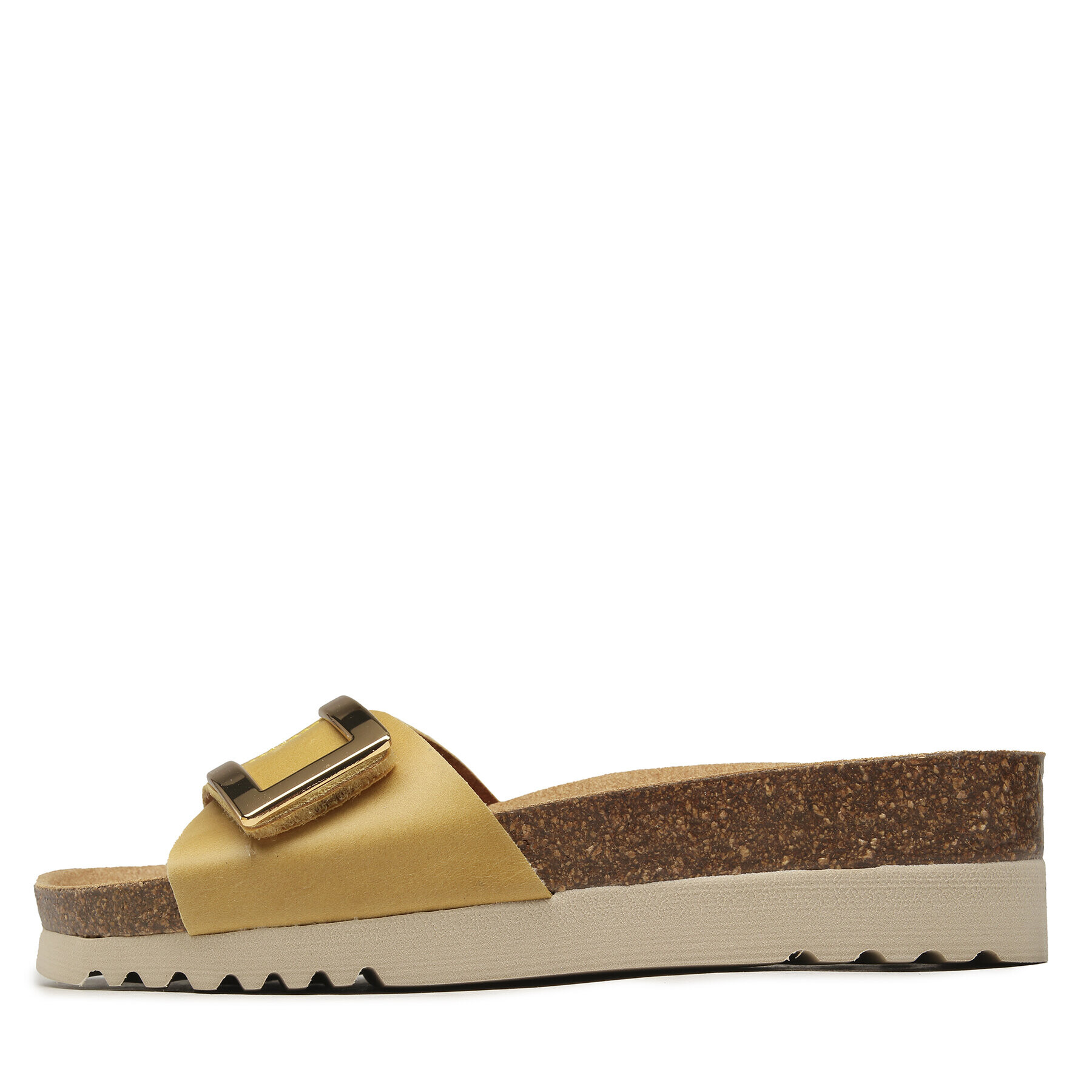 Scholl Чехли Monterey Mule MF30435 Жълт - Pepit.bg