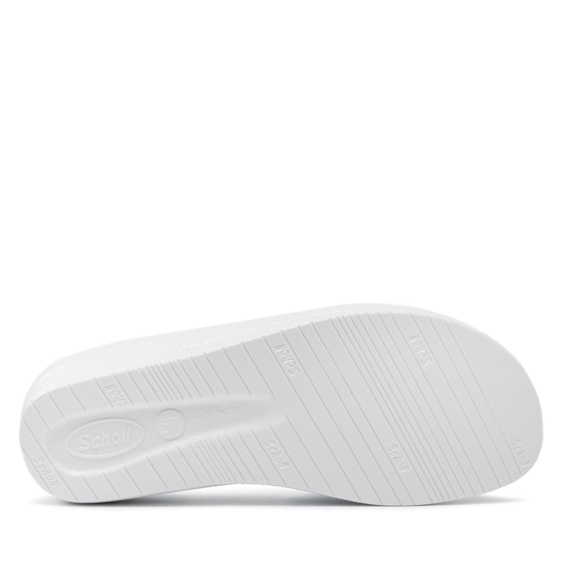 Scholl Чехли New Massage 1065 F20054 Бял - Pepit.bg