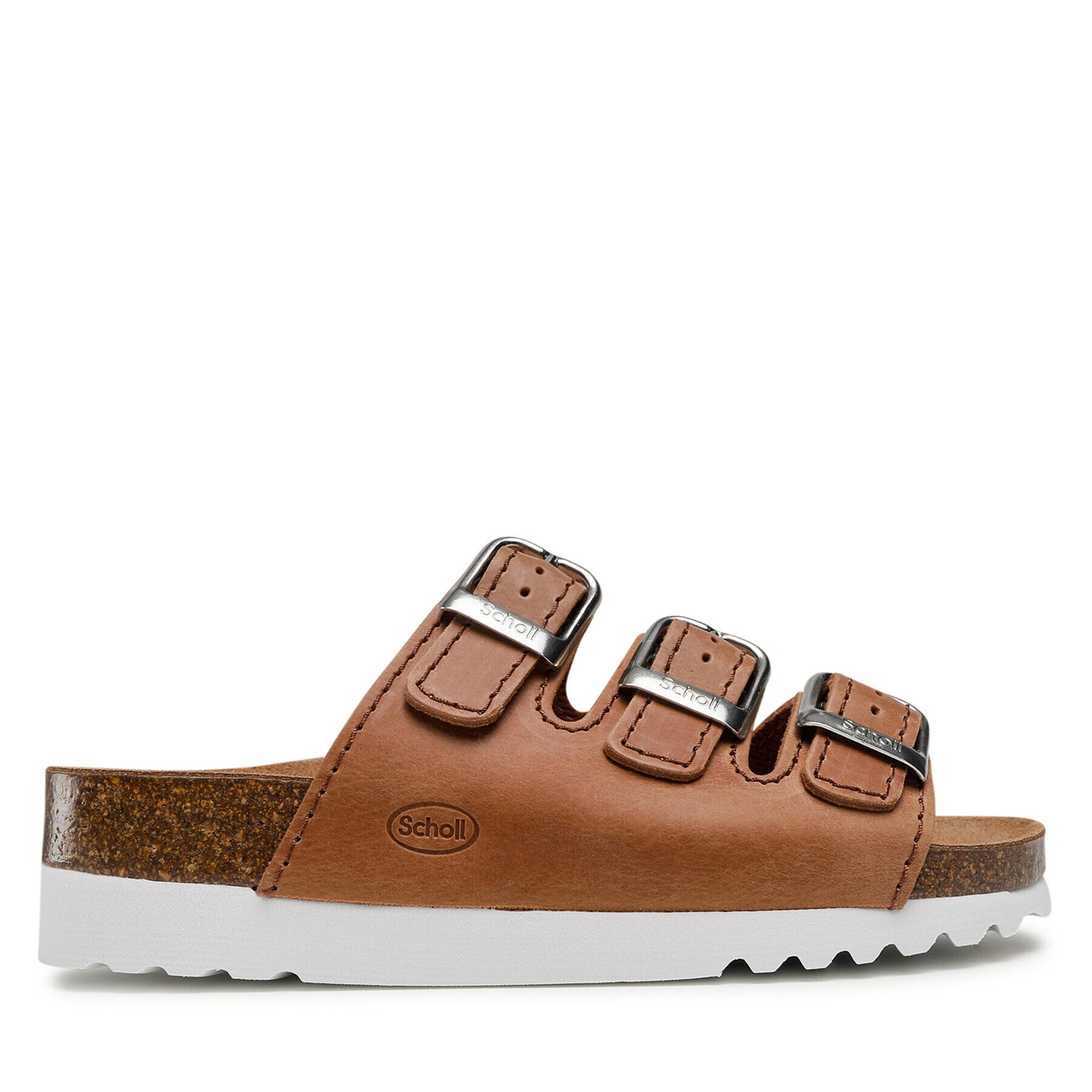 Scholl Чехли Rio Med MF26835 1175 Кафяв - Pepit.bg