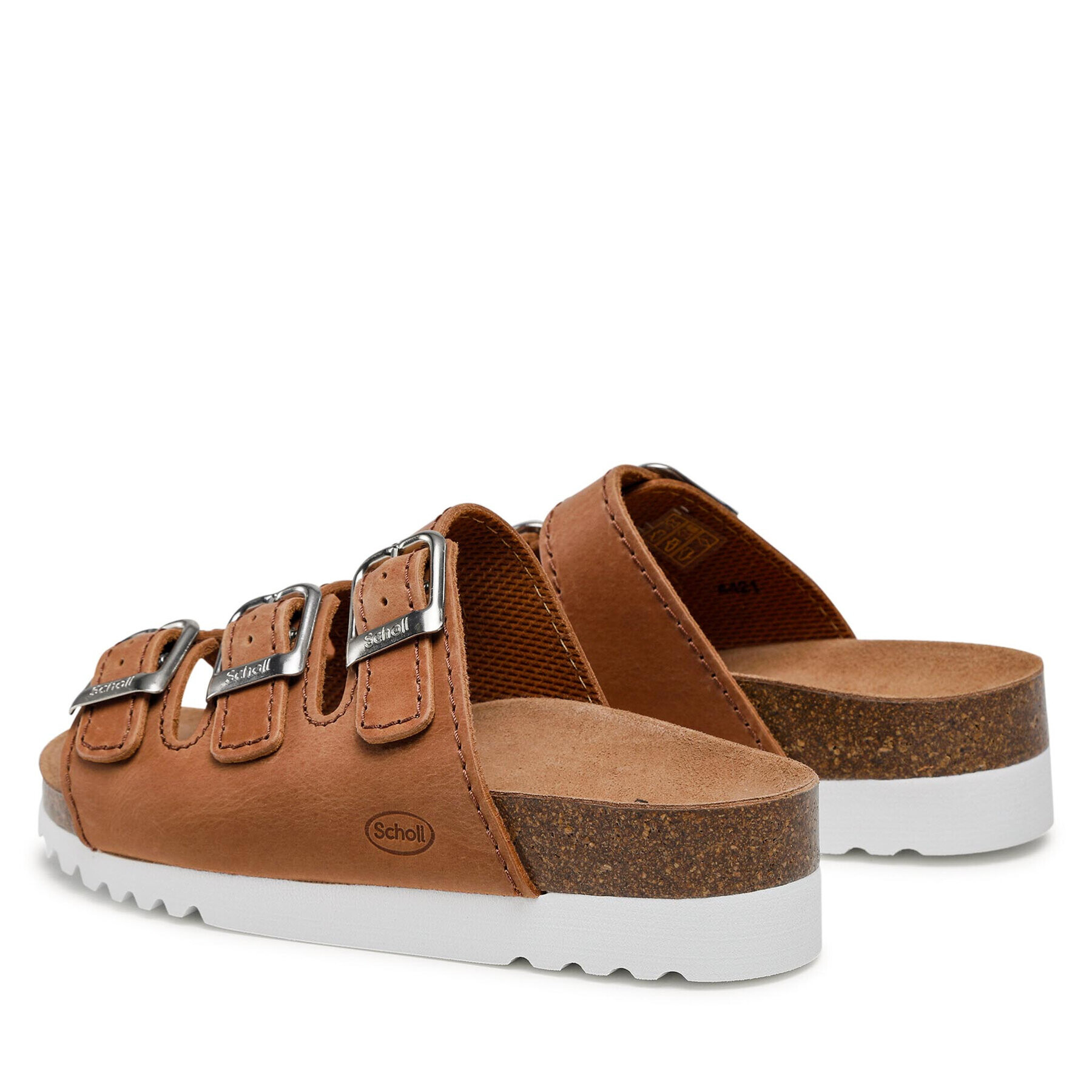 Scholl Чехли Rio Med MF26835 1175 Кафяв - Pepit.bg