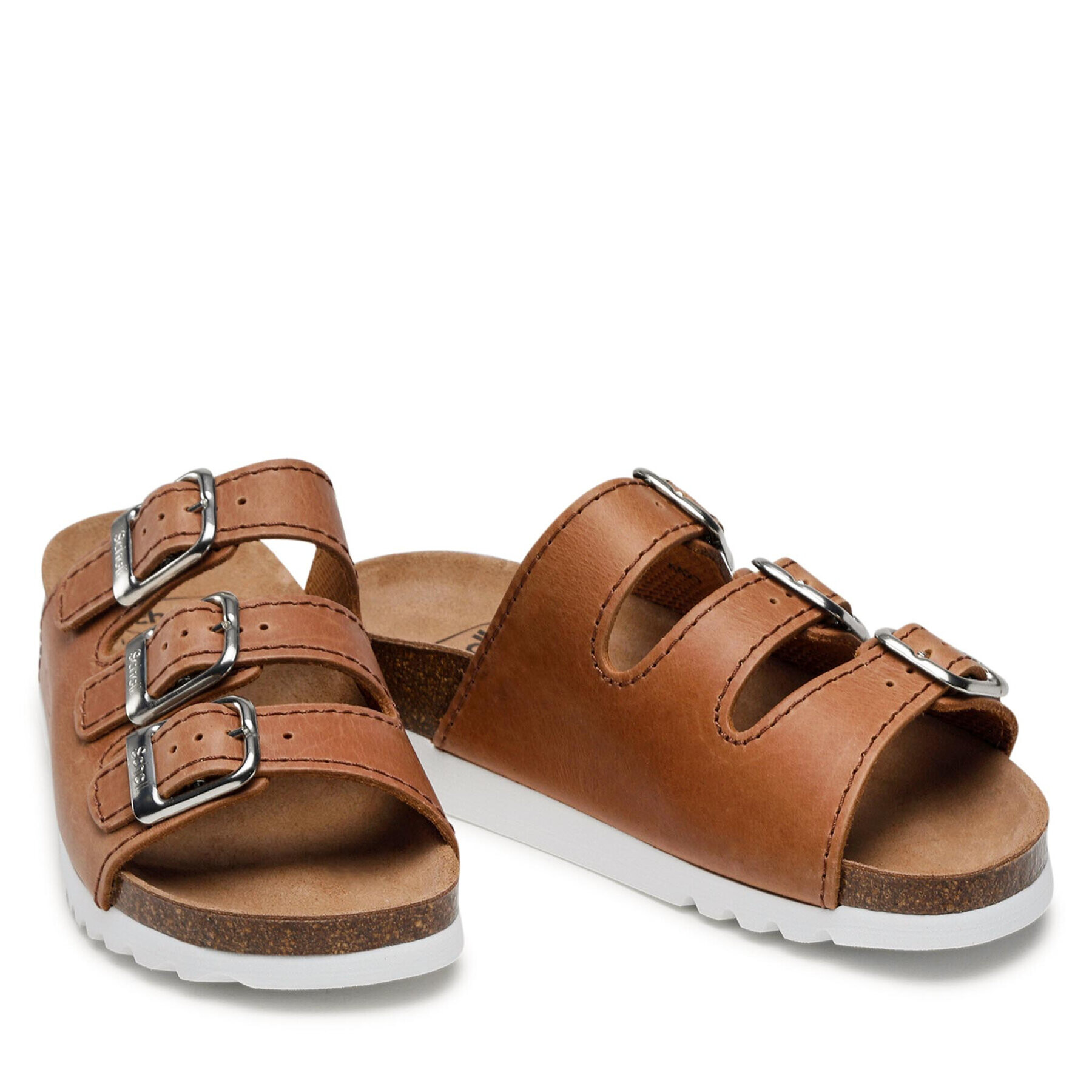 Scholl Чехли Rio Med MF26835 1175 Кафяв - Pepit.bg