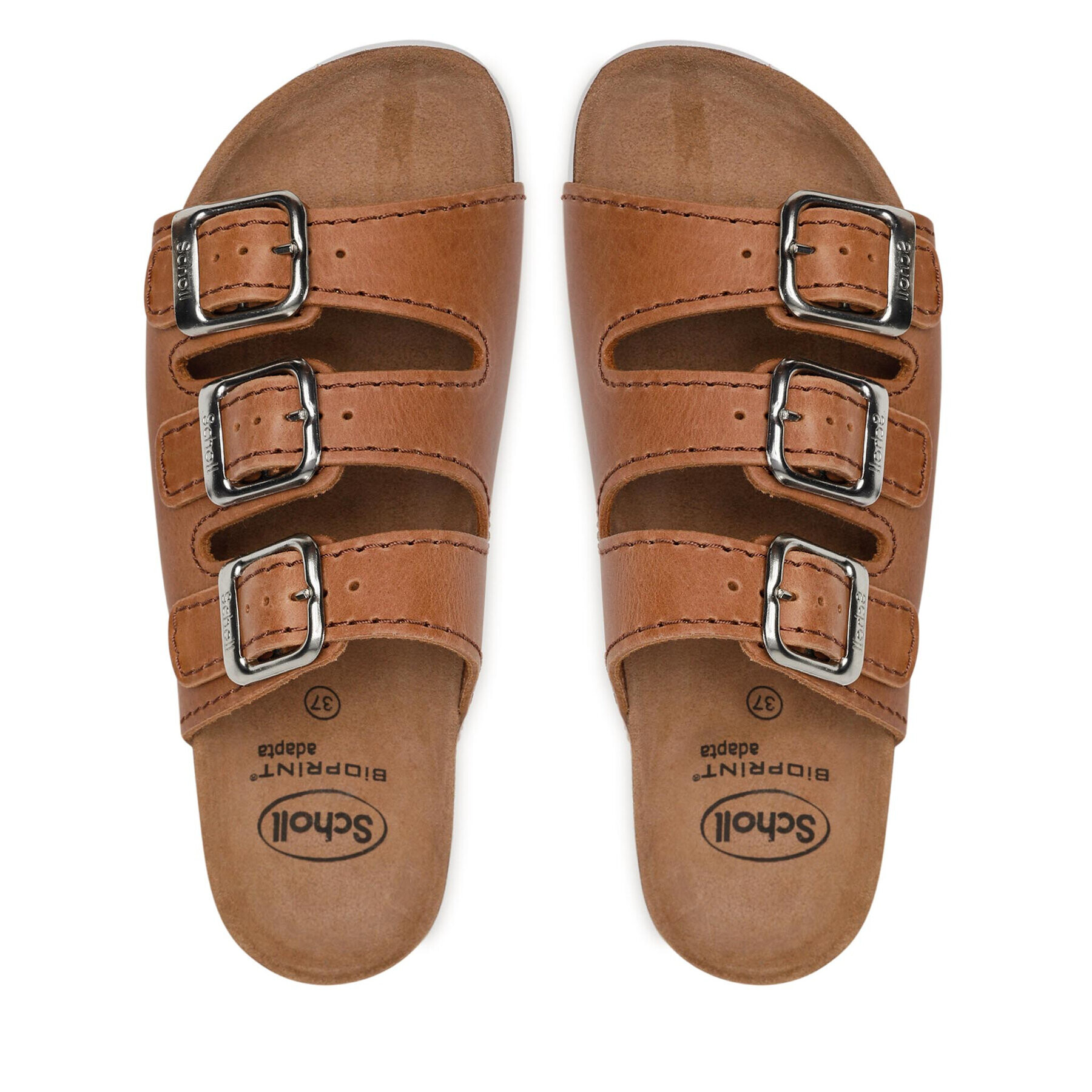 Scholl Чехли Rio Med MF26835 1175 Кафяв - Pepit.bg