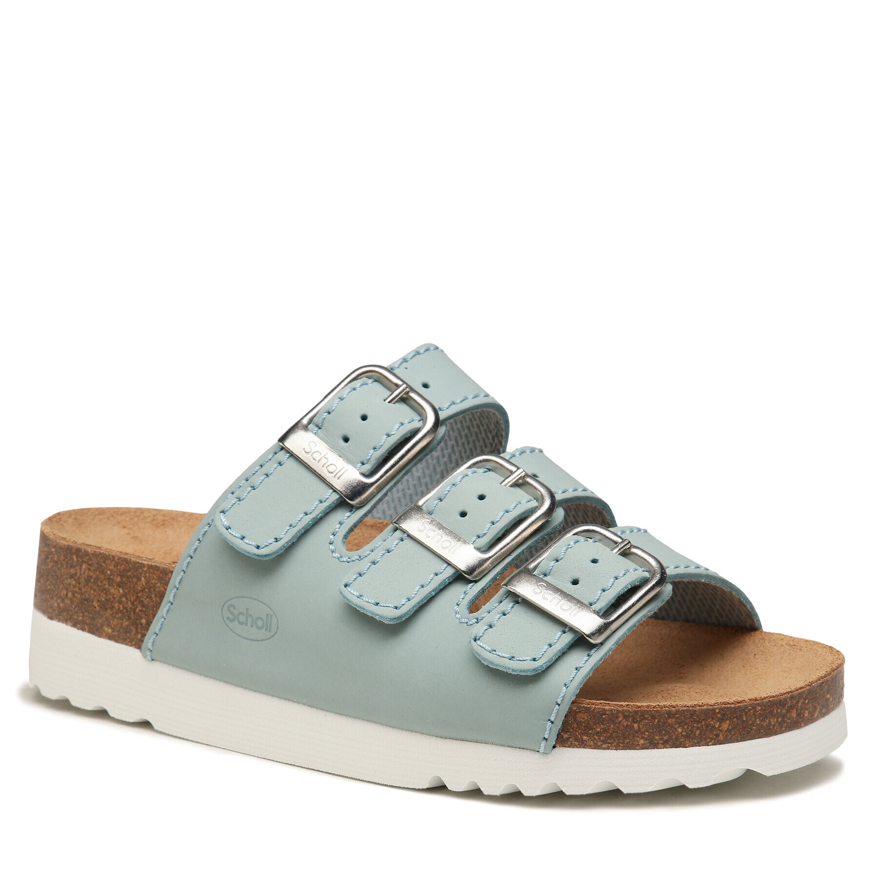 Scholl Чехли Rio Wedge Ad MF24981 Син - Pepit.bg