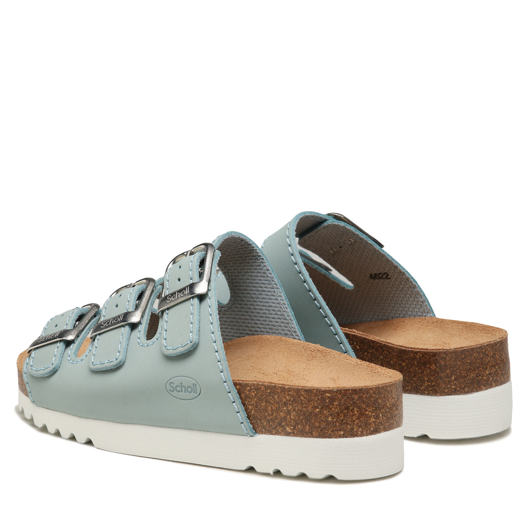 Scholl Чехли Rio Wedge Ad MF24981 Син - Pepit.bg