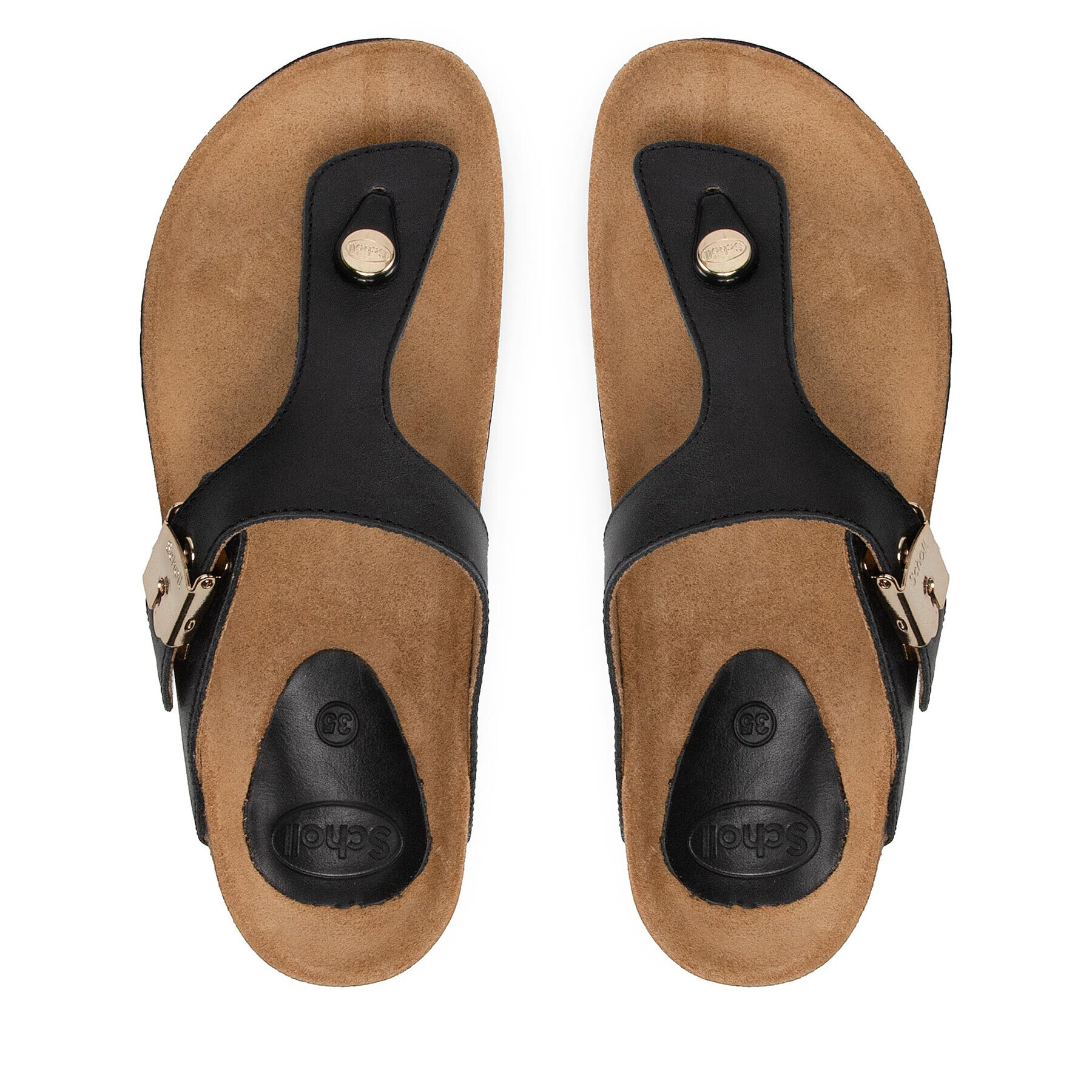 Scholl Джапанки Maya F29990 1004 350 Черен - Pepit.bg
