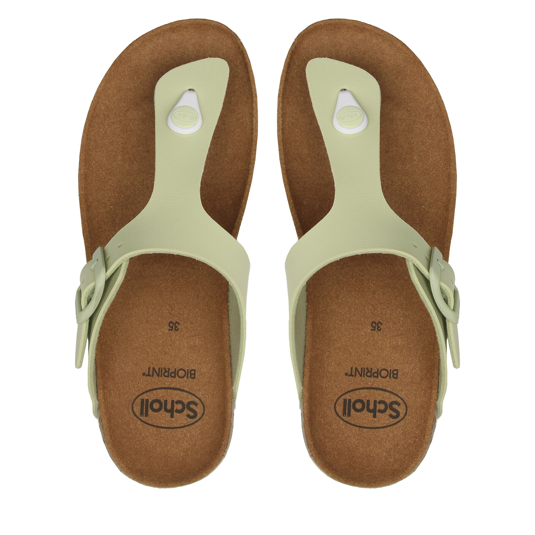 Scholl Джапанки MF30426 1028 Зелен - Pepit.bg
