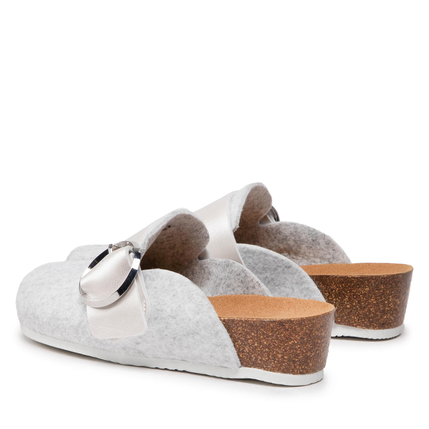 Scholl Пантофи Amalfi Clog MF30129 1070 Сив - Pepit.bg