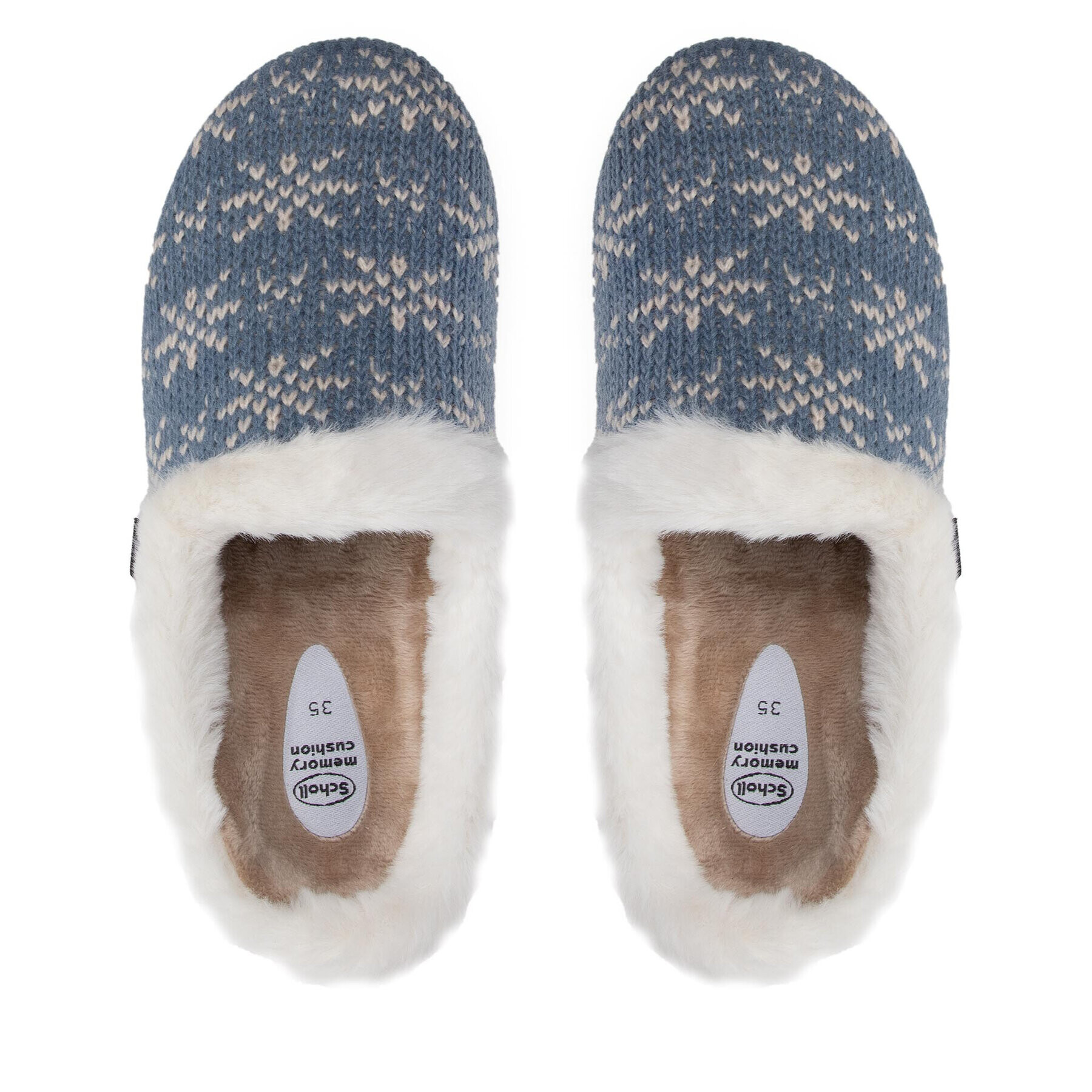 Scholl Пантофи Creamy MF30145 1017 Син - Pepit.bg