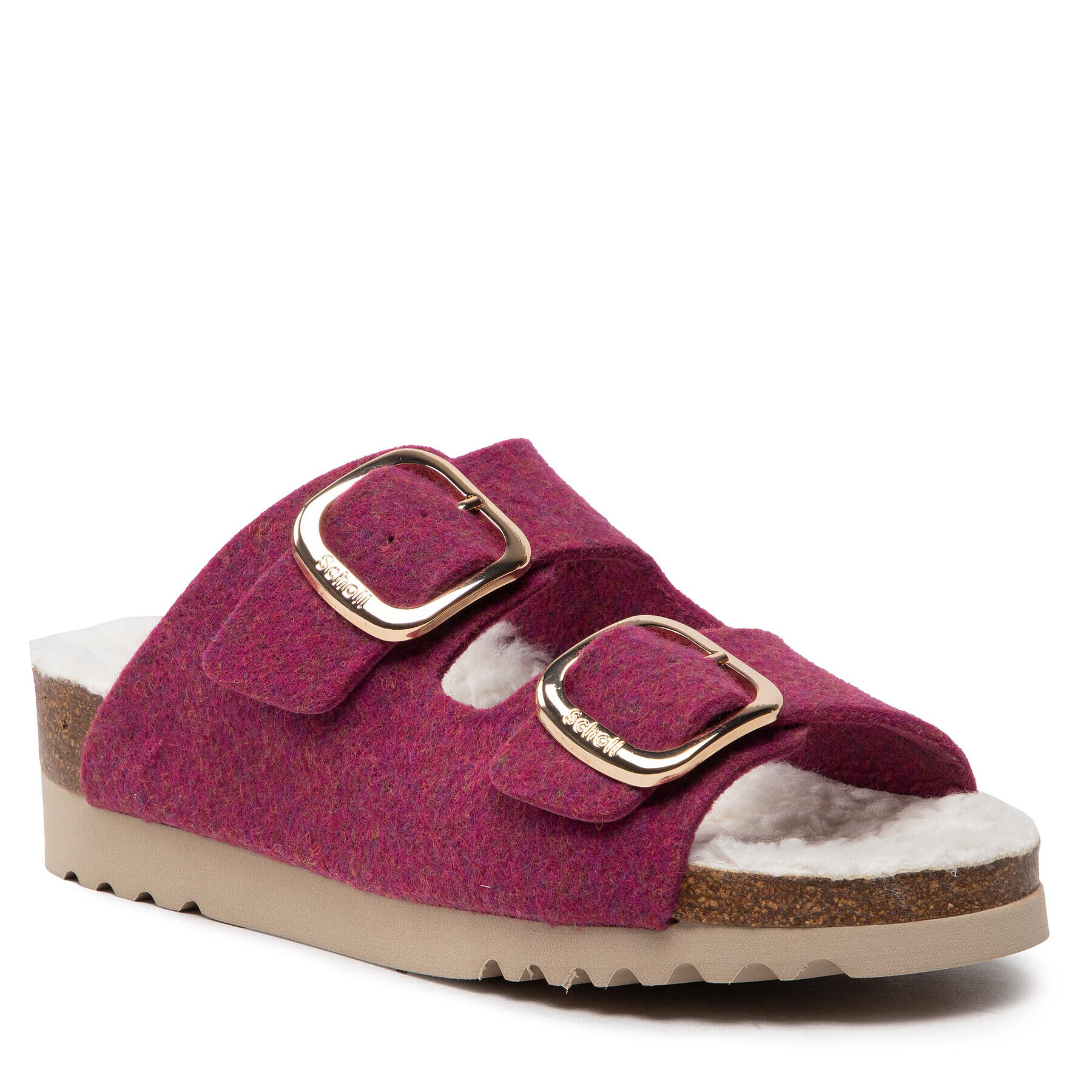 Scholl Пантофи Ilary Fluffy MF30135 2043 Розов - Pepit.bg