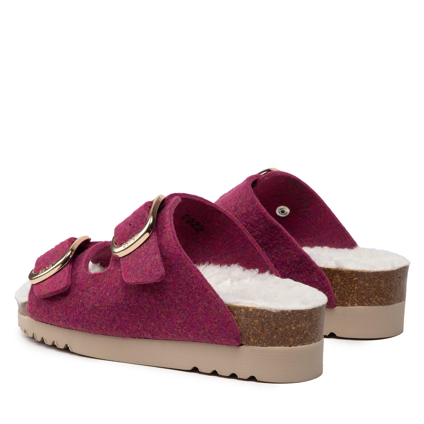 Scholl Пантофи Ilary Fluffy MF30135 2043 Розов - Pepit.bg
