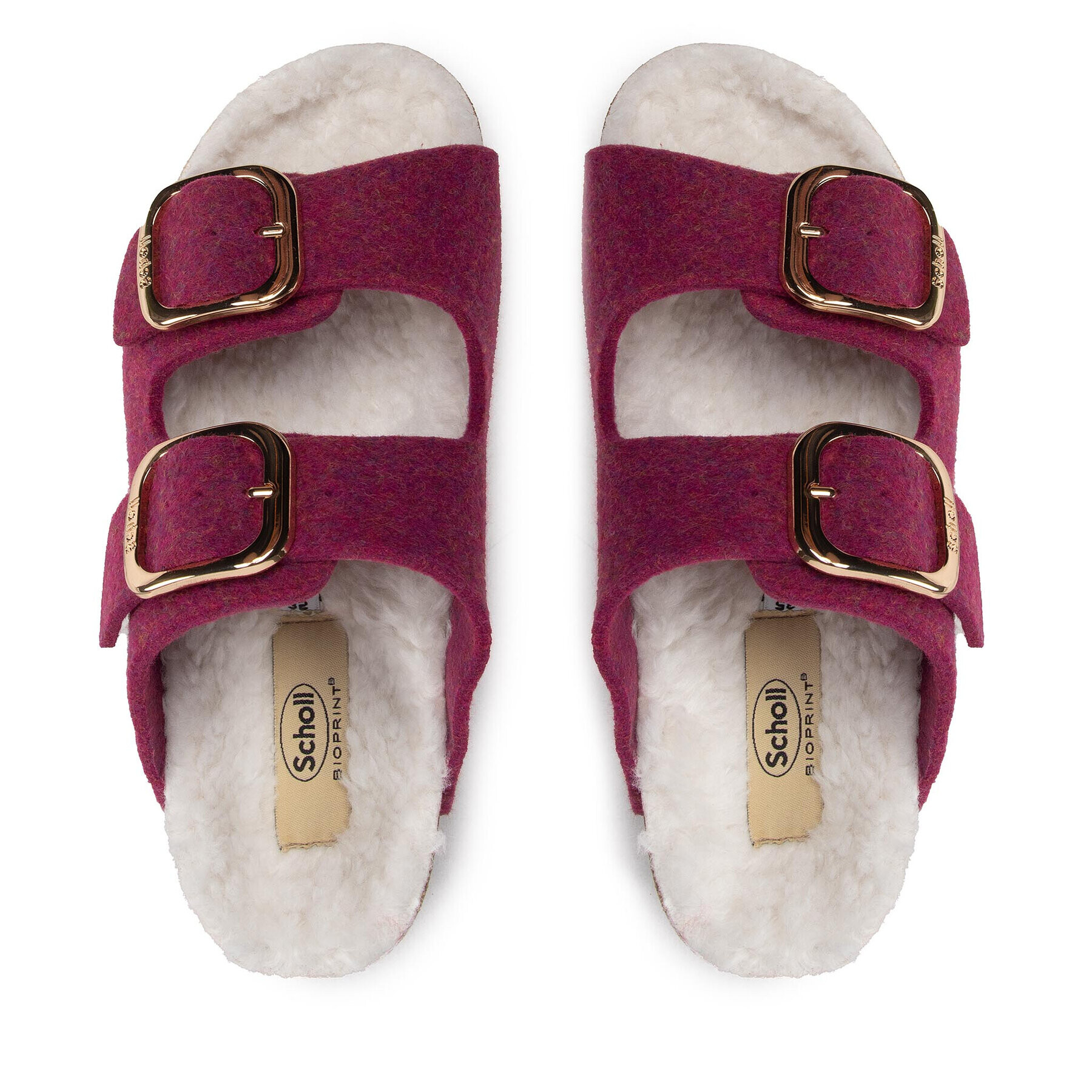 Scholl Пантофи Ilary Fluffy MF30135 2043 Розов - Pepit.bg