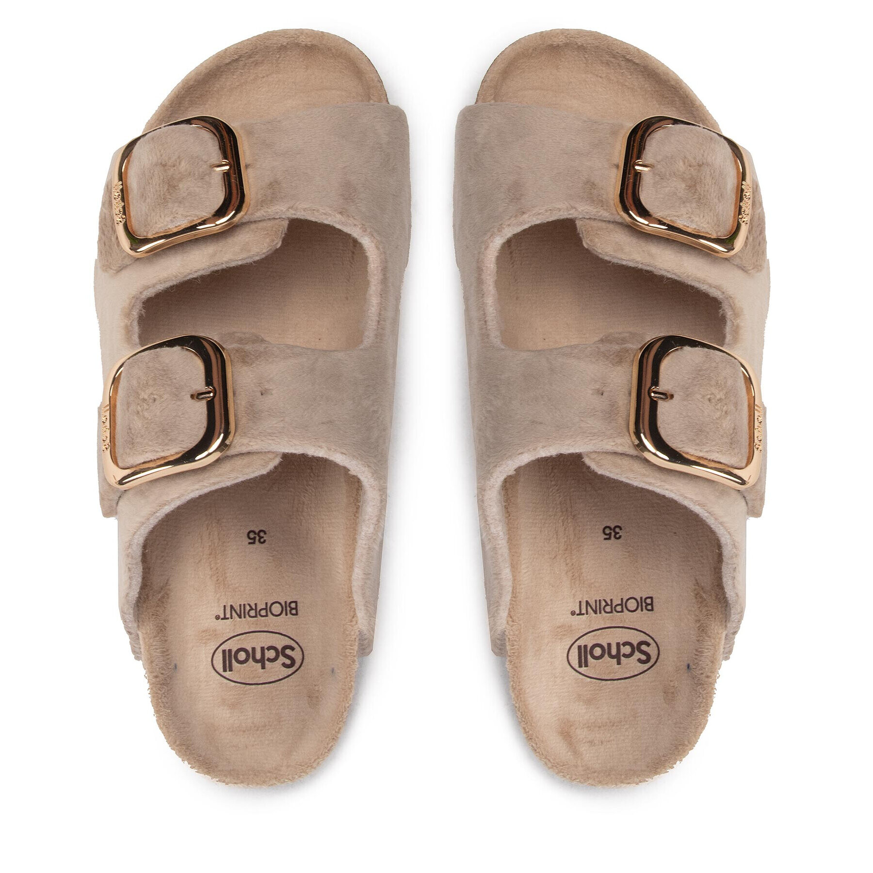 Scholl Пантофи Ilary Soft MF30134 1002 Бежов - Pepit.bg