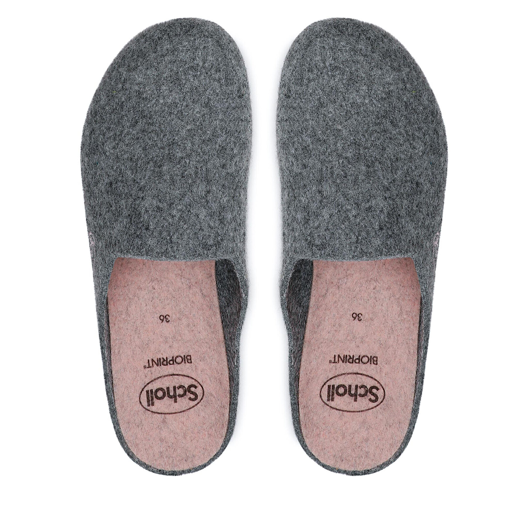 Scholl Пантофи MF301251029 Laye 2.0 Med Сив - Pepit.bg