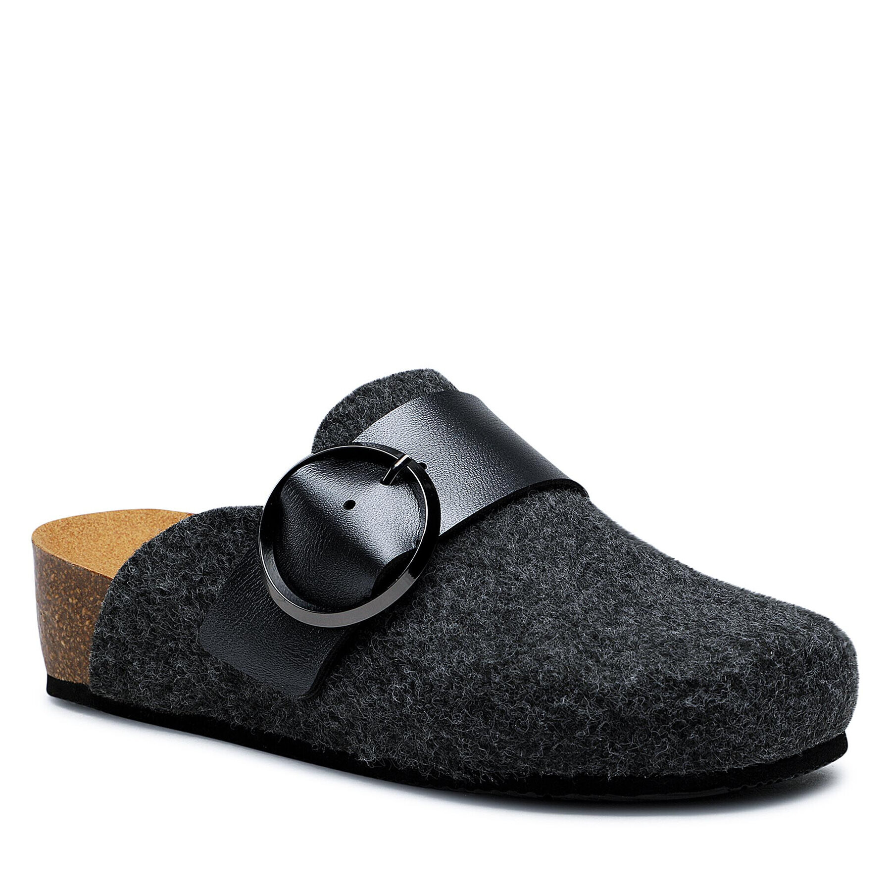 Scholl Пантофи MF301291601 Amalfi Clog Med Сив - Pepit.bg