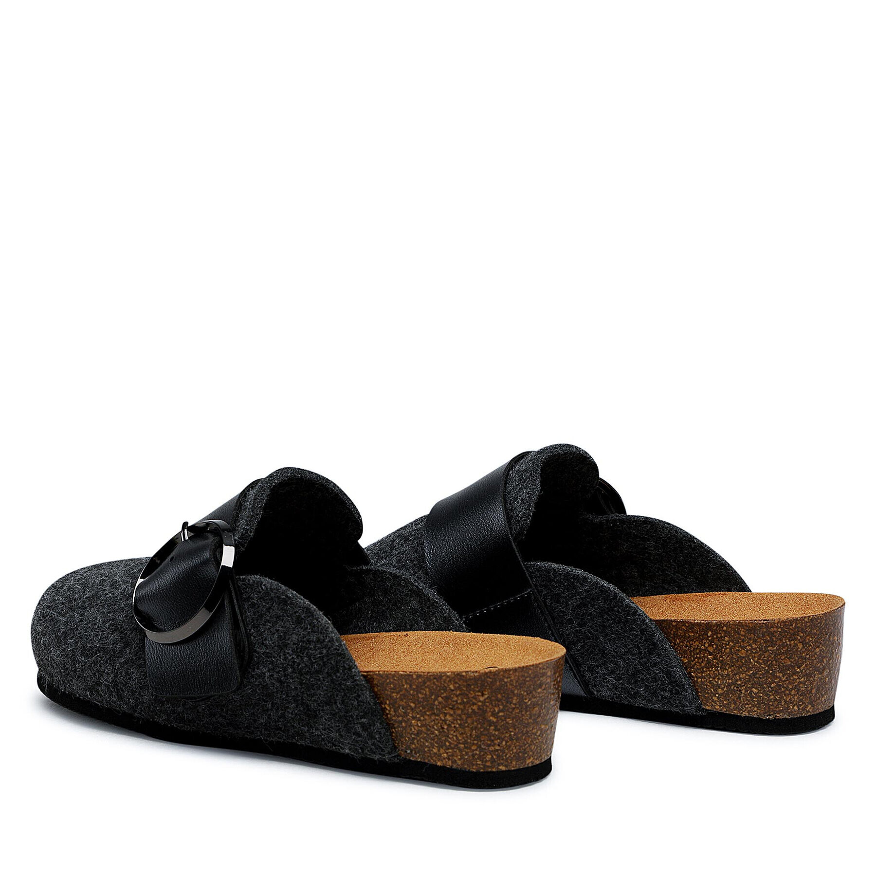 Scholl Пантофи MF301291601 Amalfi Clog Med Сив - Pepit.bg