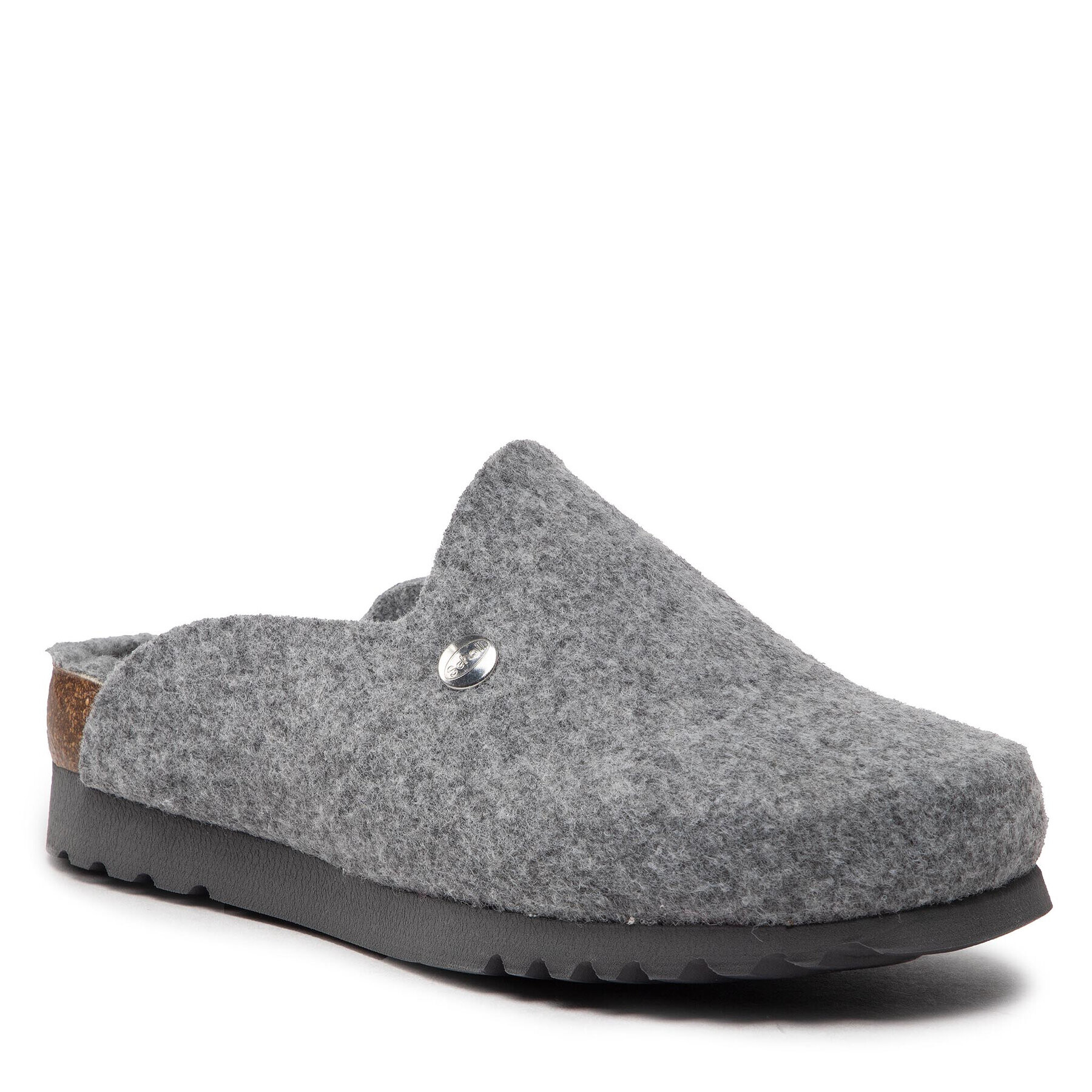 Scholl Пантофи Sirdal Fluffy MF30137 1029 Сив - Pepit.bg