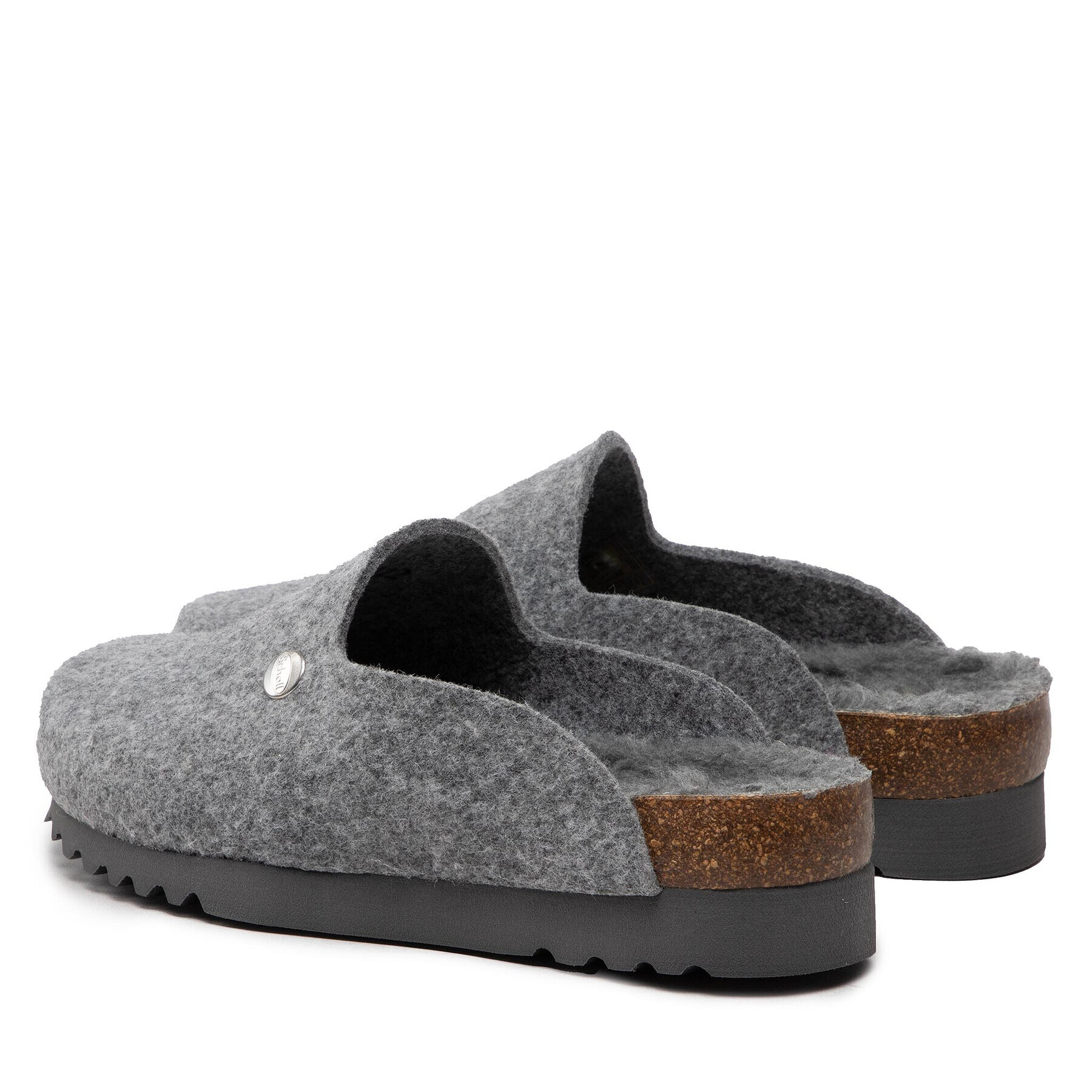 Scholl Пантофи Sirdal Fluffy MF30137 1029 Сив - Pepit.bg