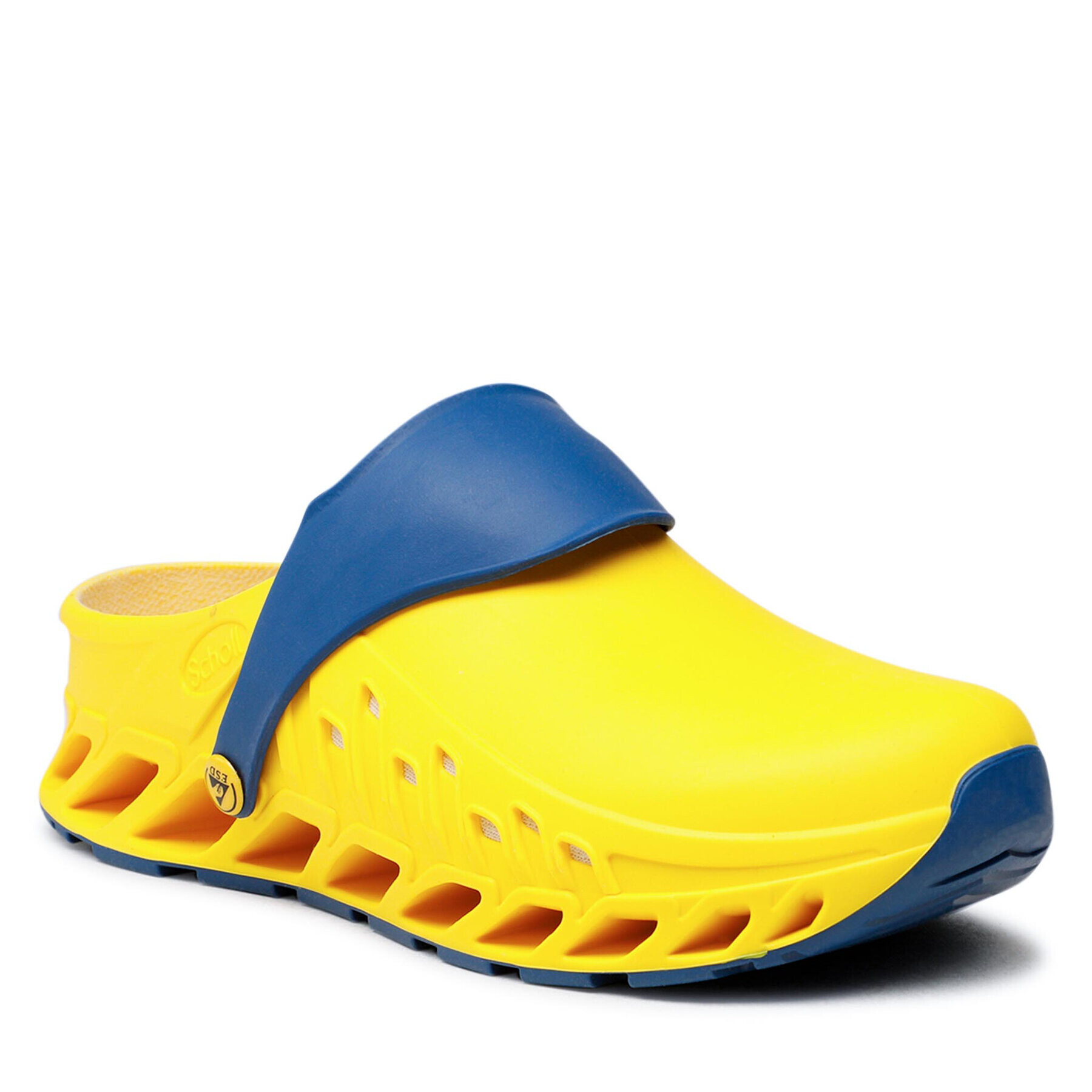 Scholl Сандали F29378 Evoflex 2297 Жълт - Pepit.bg