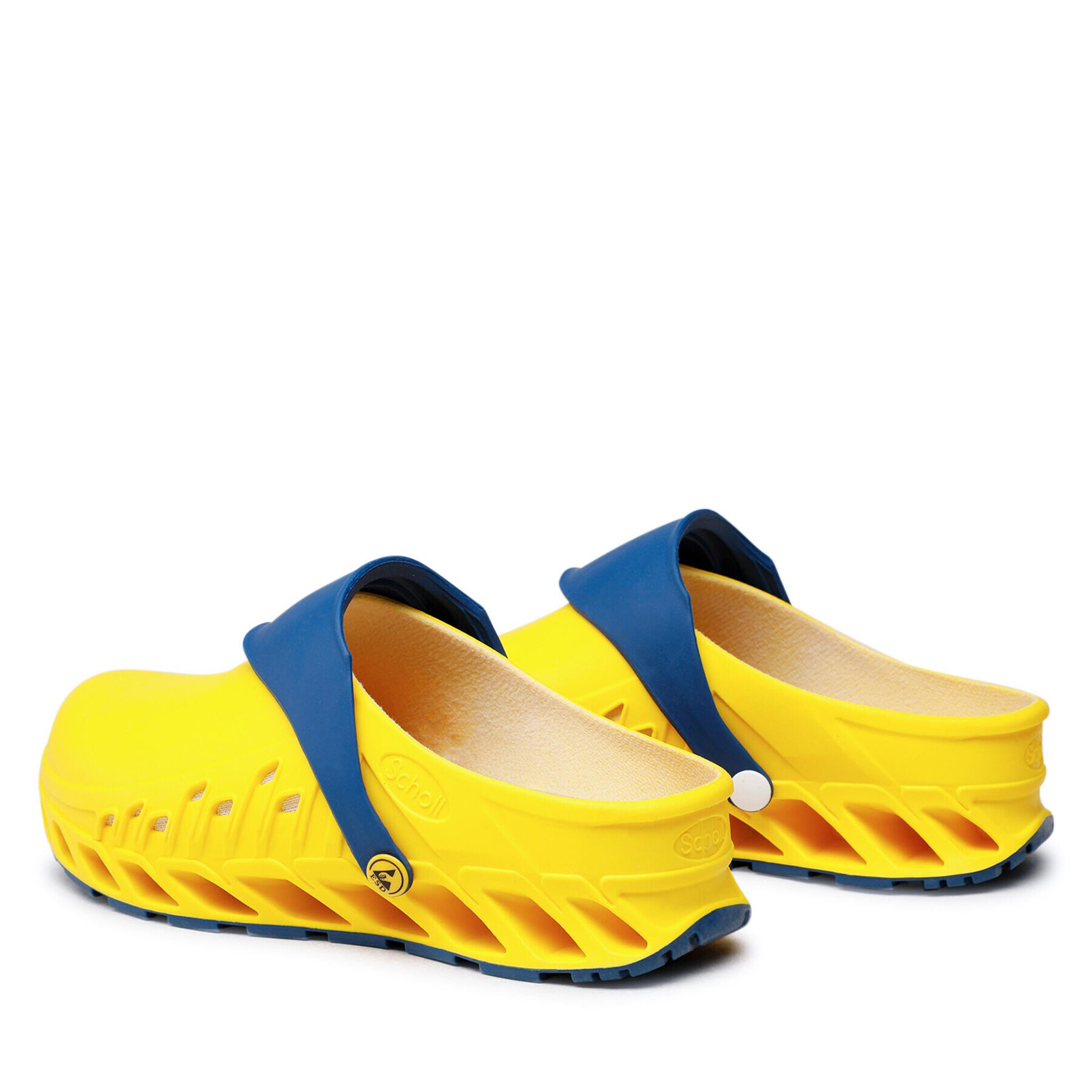 Scholl Сандали F29378 Evoflex 2297 Жълт - Pepit.bg