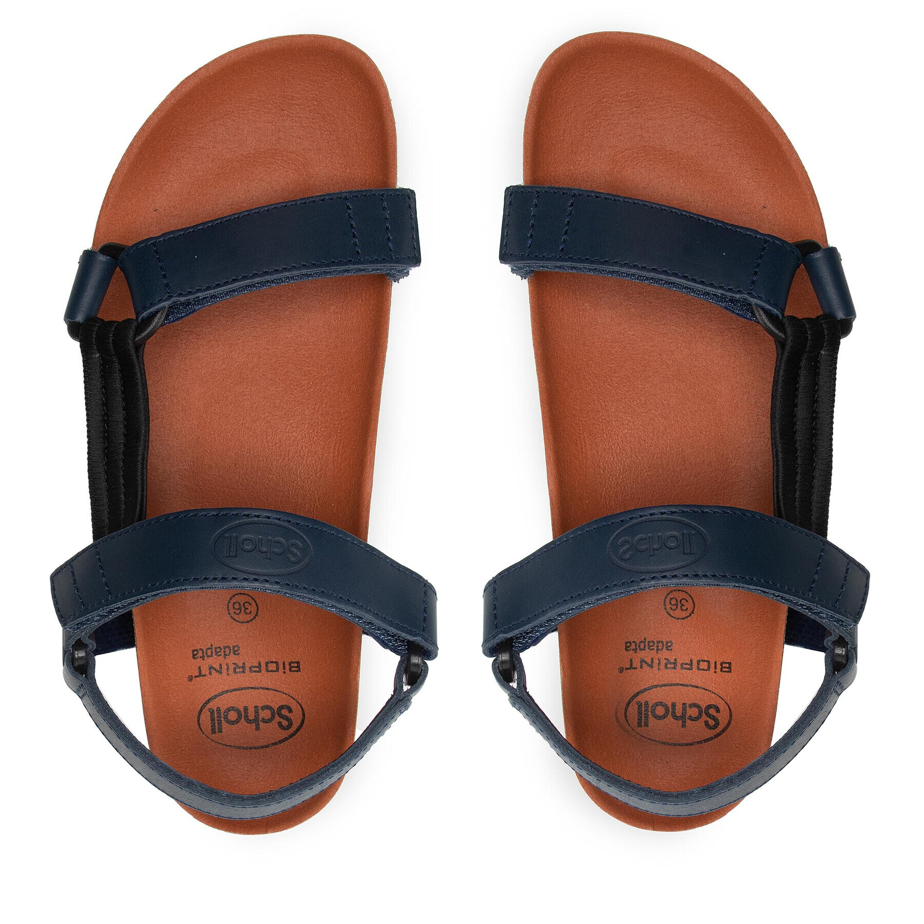Scholl Сандали Heaven Med F1007 Тъмносин - Pepit.bg