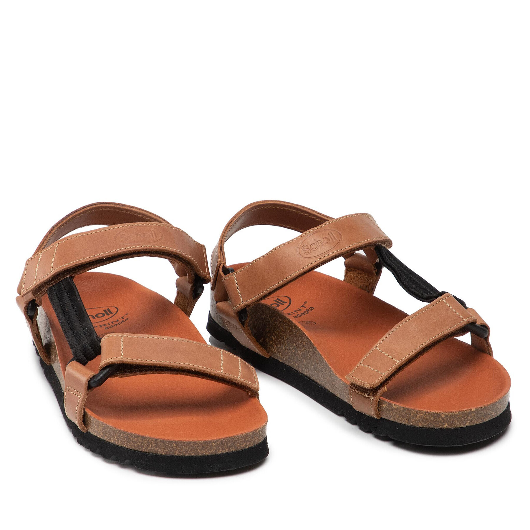 Scholl Сандали Heaven Med F1011 Кафяв - Pepit.bg