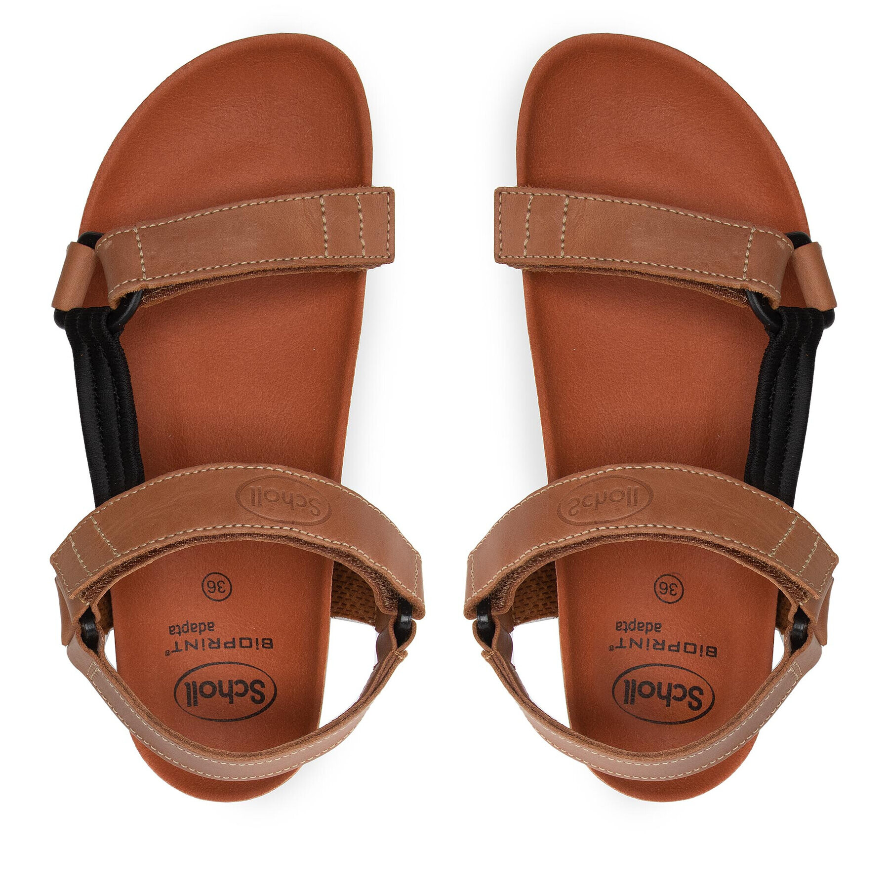 Scholl Сандали Heaven Med F1011 Кафяв - Pepit.bg