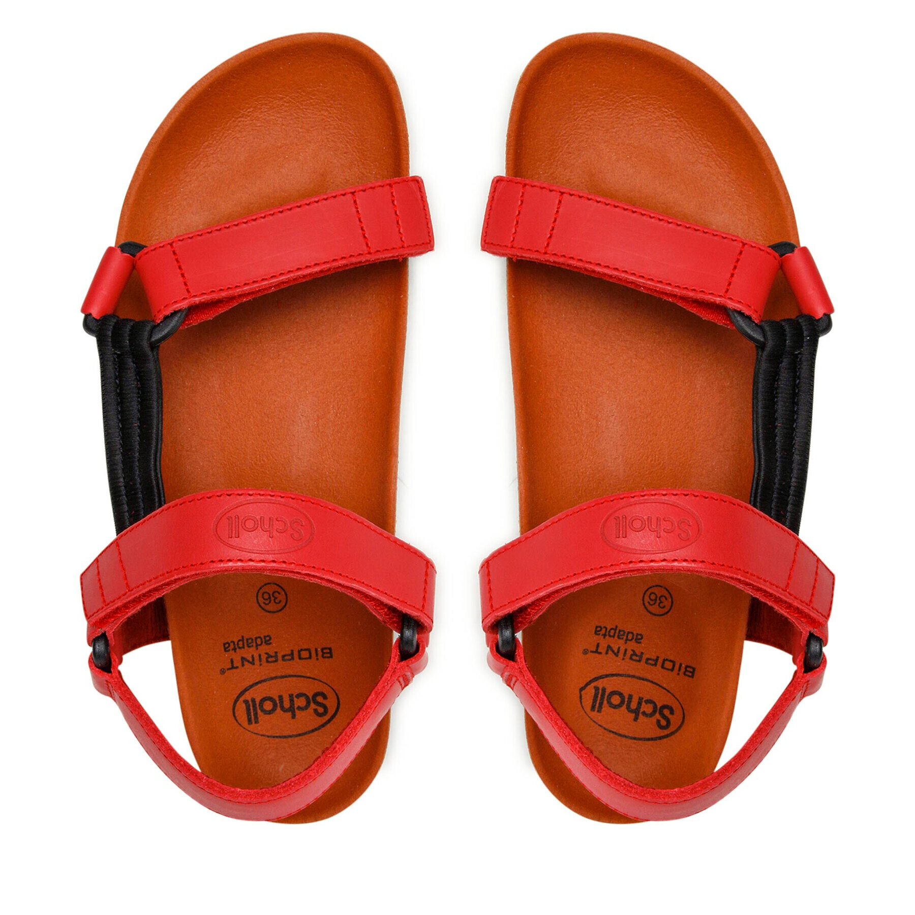 Scholl Сандали Heaven Med F1051 Червен - Pepit.bg