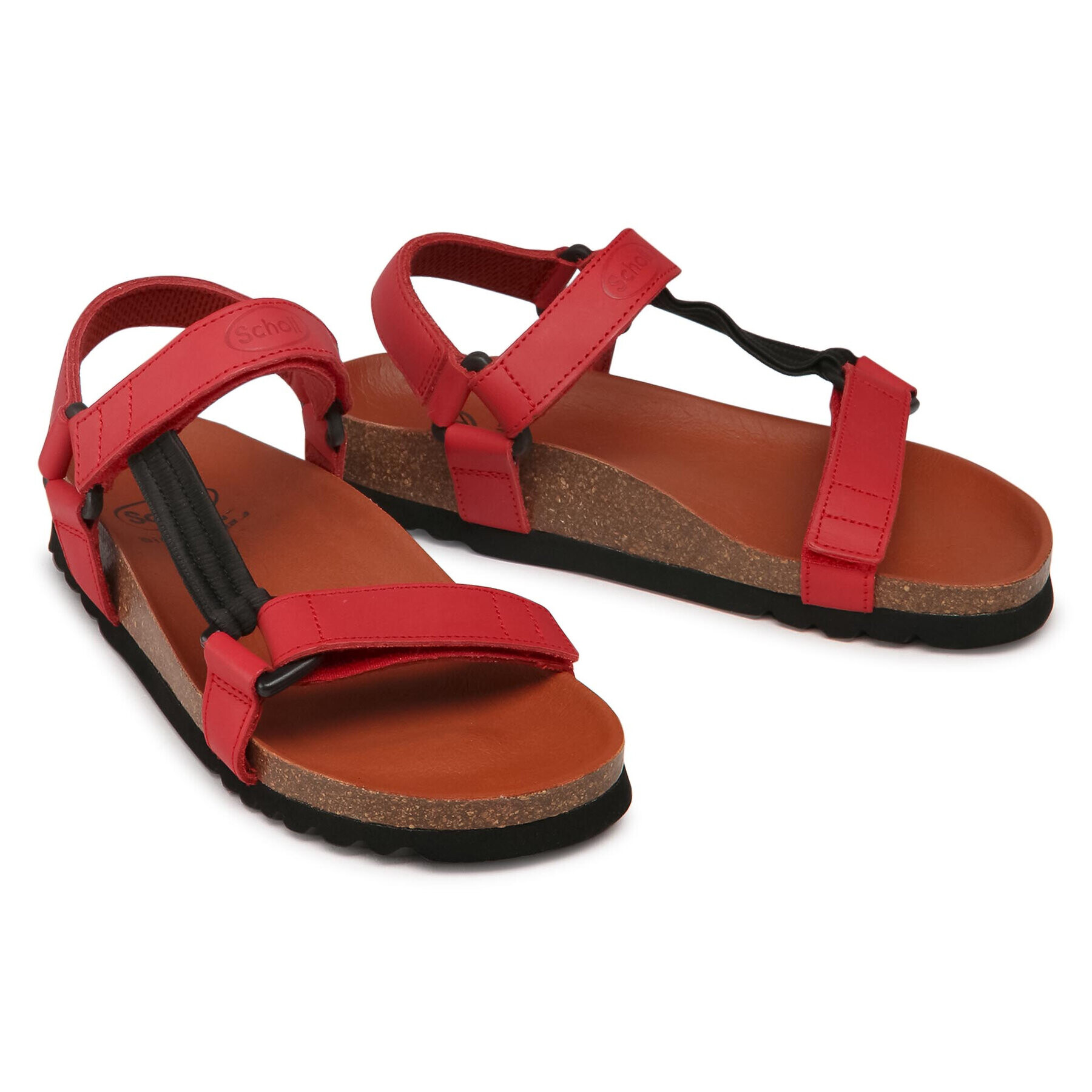 Scholl Сандали Heaven Med F1051 Червен - Pepit.bg