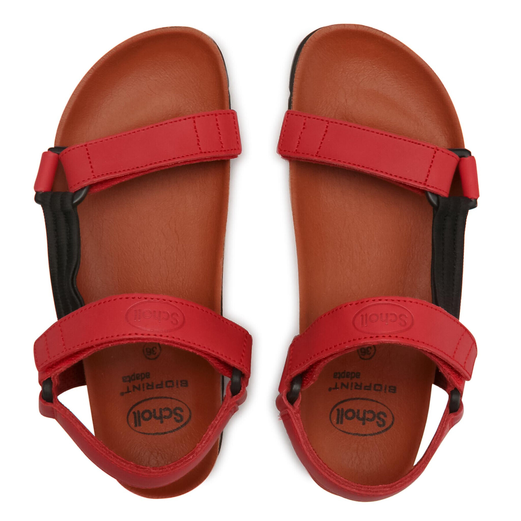 Scholl Сандали Heaven Med F1051 Червен - Pepit.bg