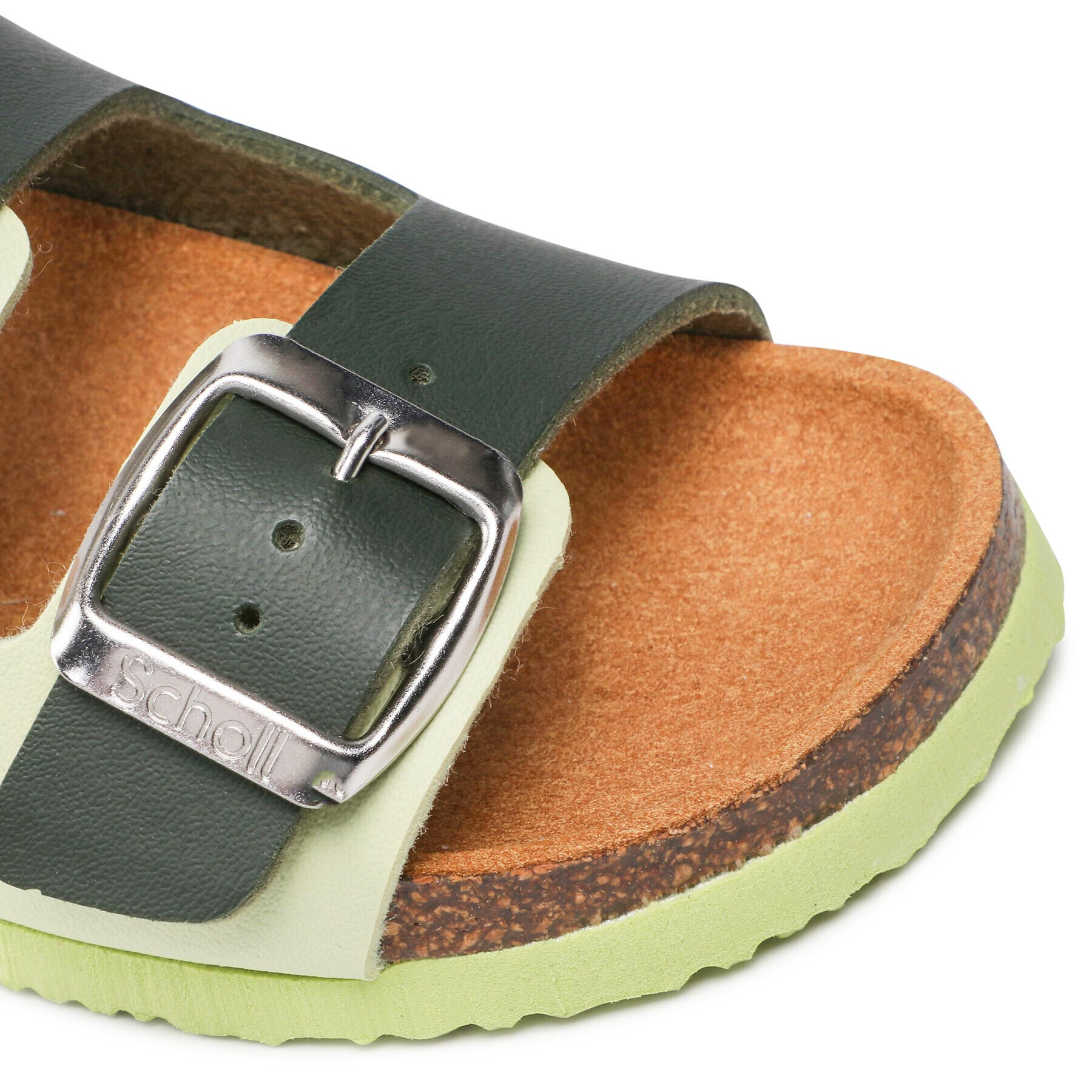 Scholl Сандали Turtle F29819 1043 240 Зелен - Pepit.bg