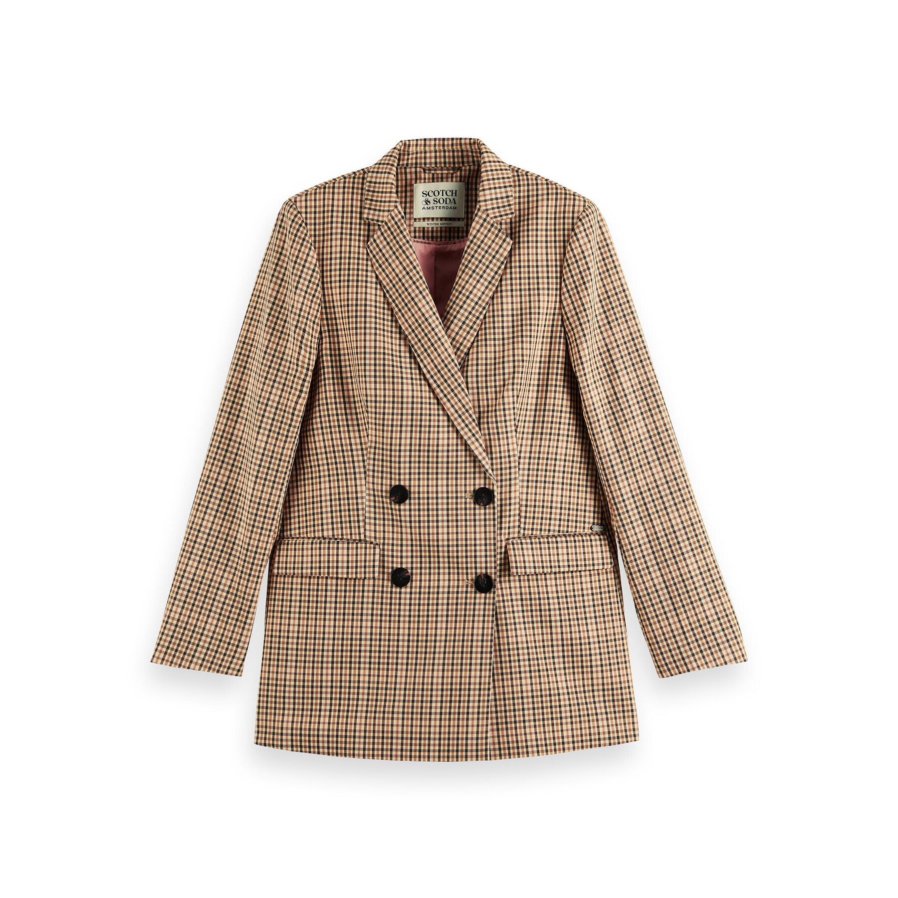 Scotch & Soda Сако 169947 Бежов Regular Fit - Pepit.bg