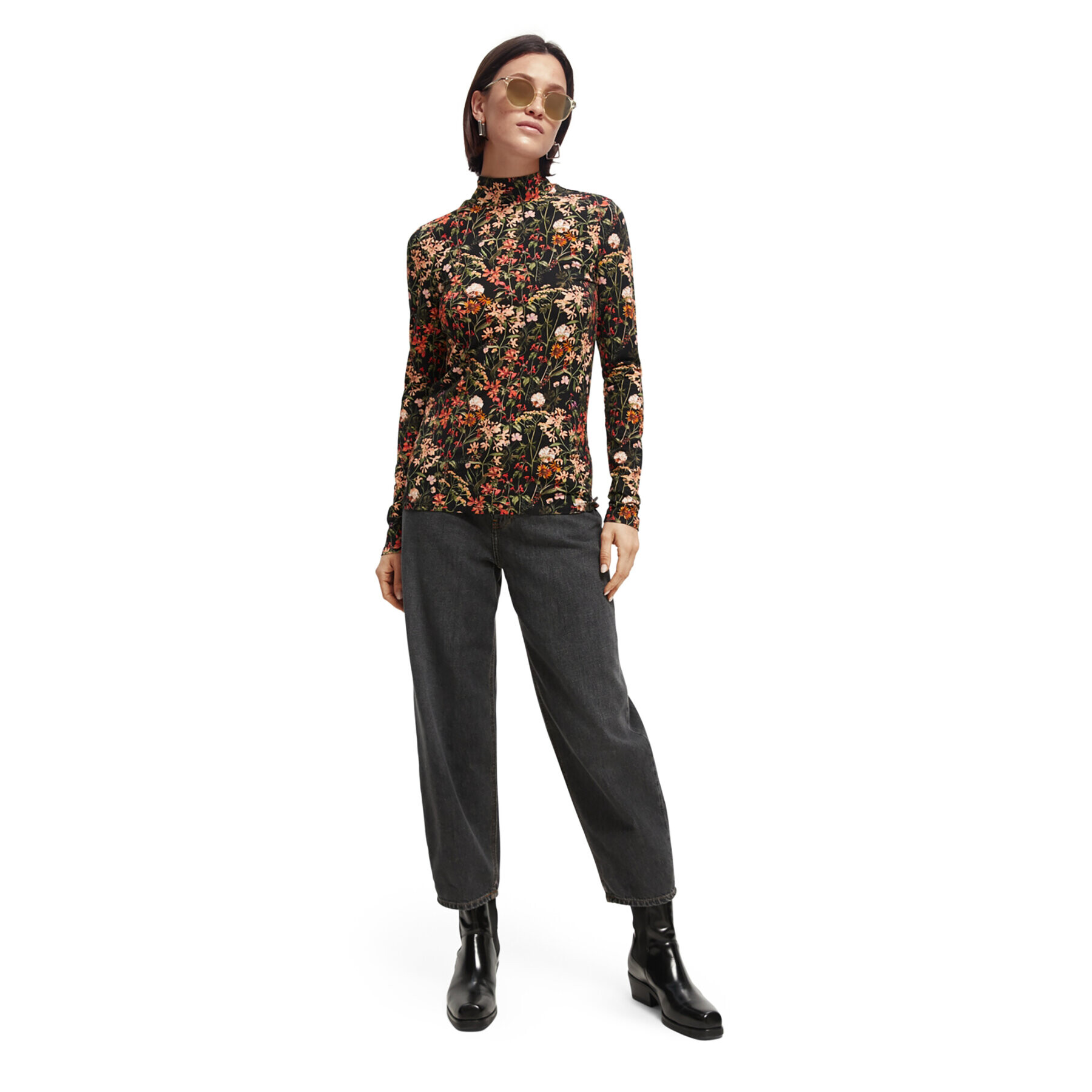 Scotch & Soda Блуза 168849 Цветен Slim Fit - Pepit.bg
