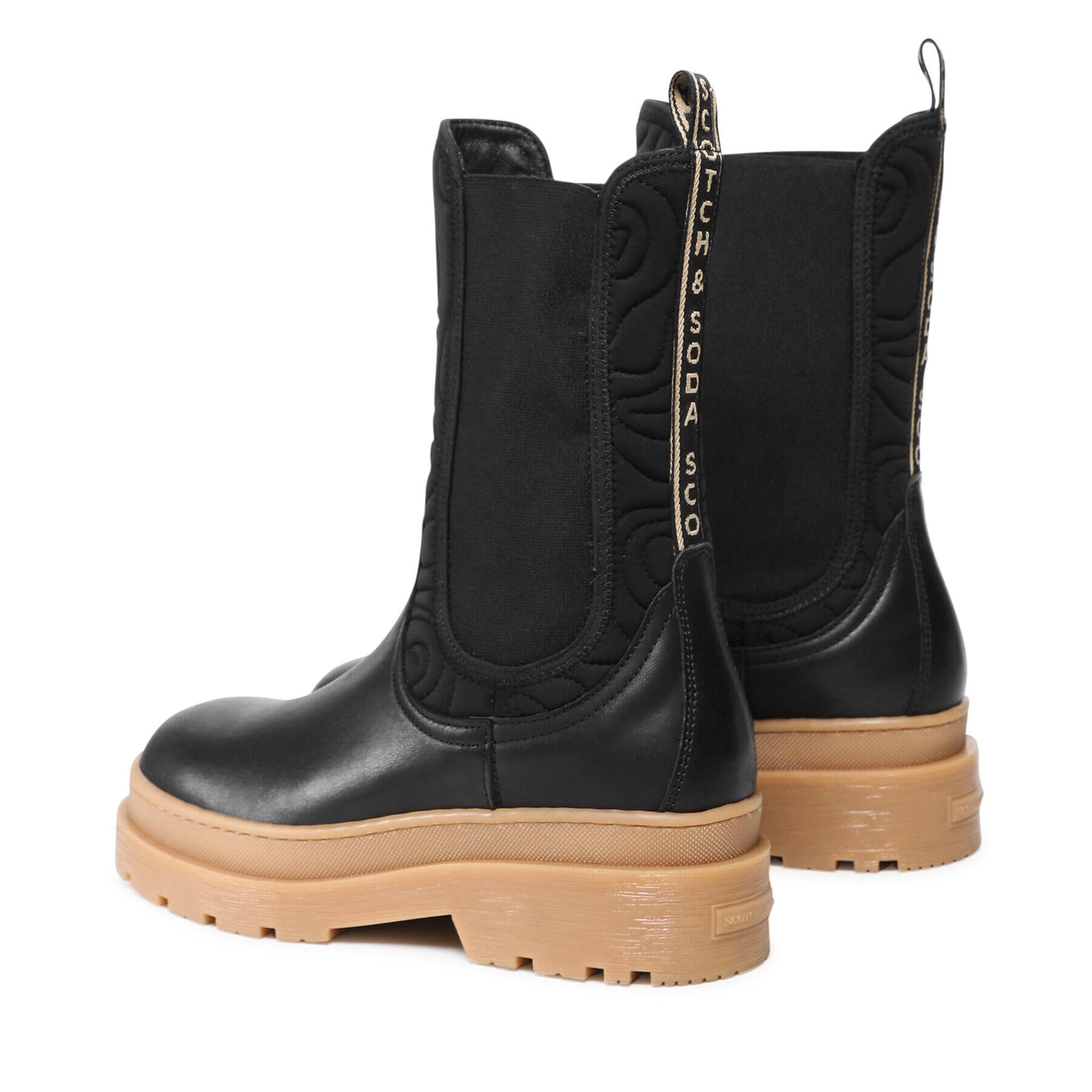 Scotch & Soda Боти Aubri 23751433 Черен - Pepit.bg