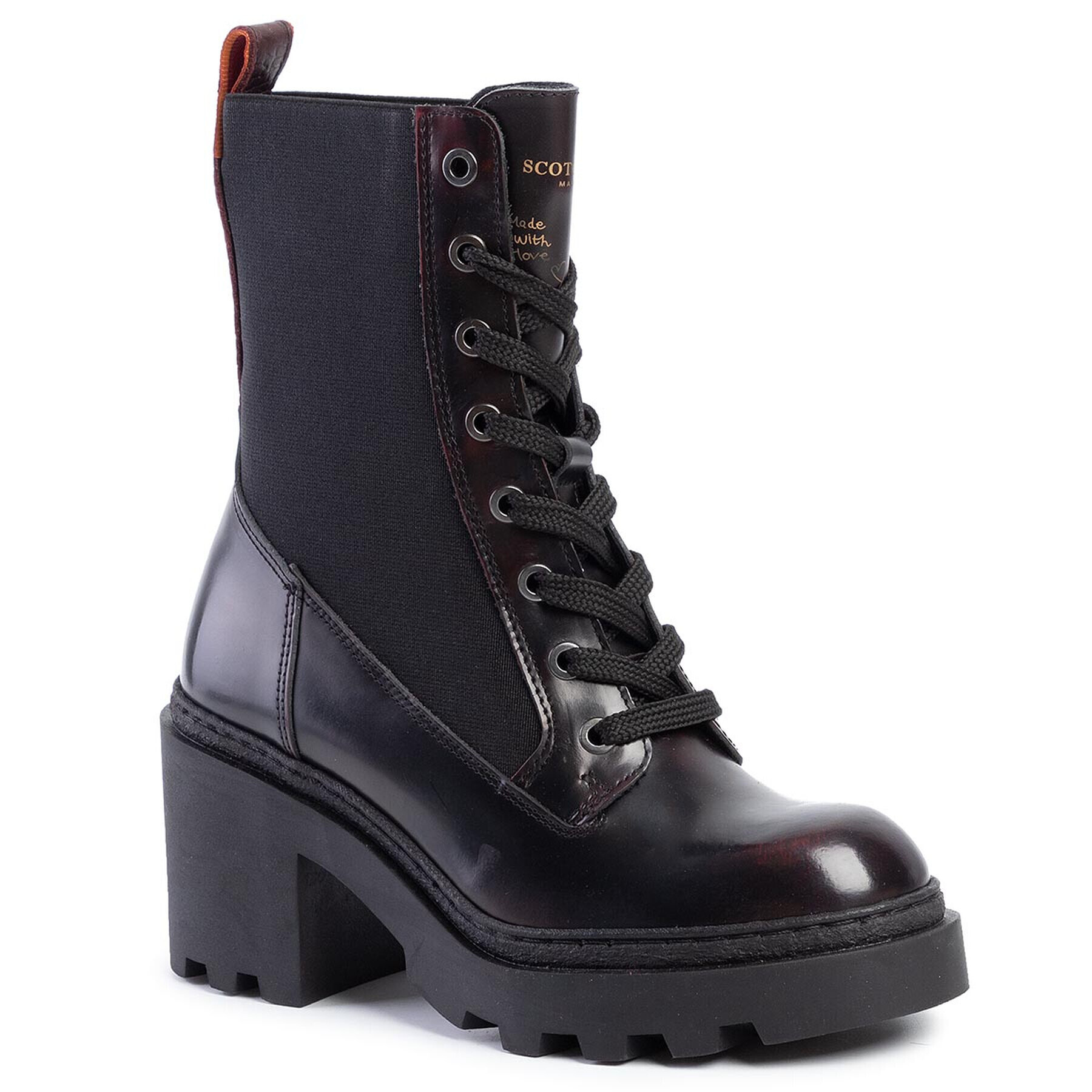 Scotch & Soda Боти Calista 19741018 Бордо - Pepit.bg