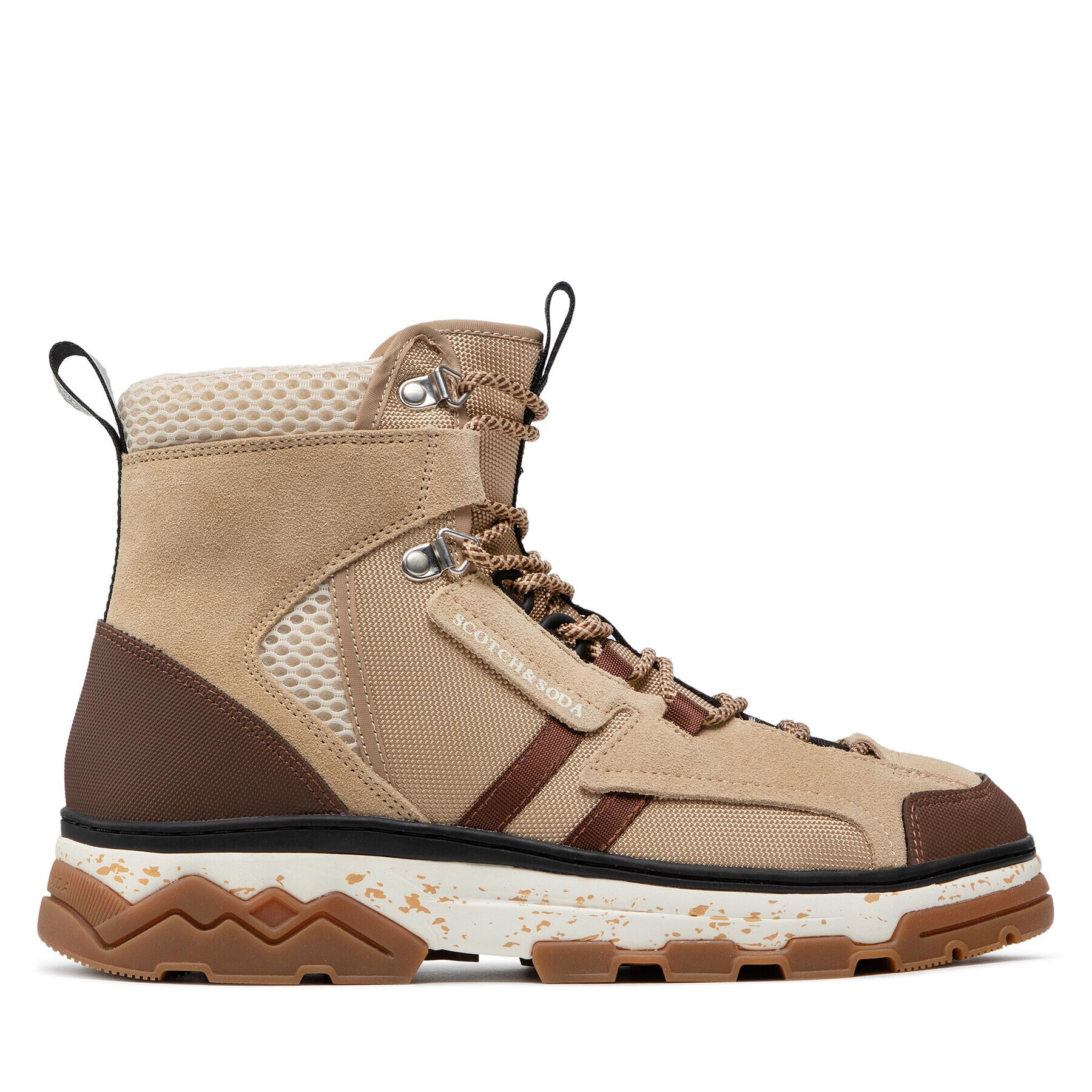 Scotch & Soda Ботуши Abbasi 23843366 Кафяв - Pepit.bg