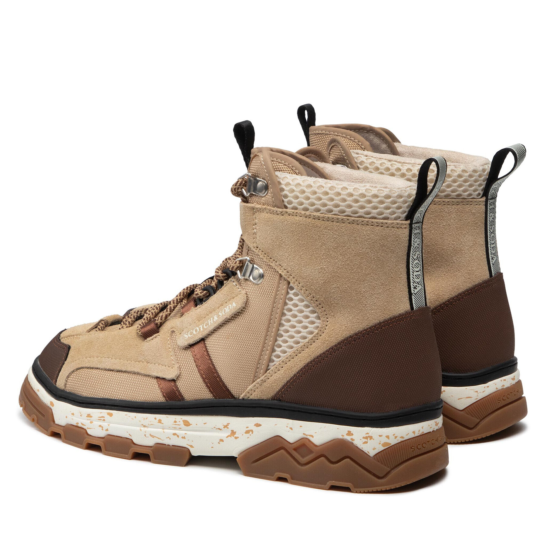Scotch & Soda Ботуши Abbasi 23843366 Кафяв - Pepit.bg