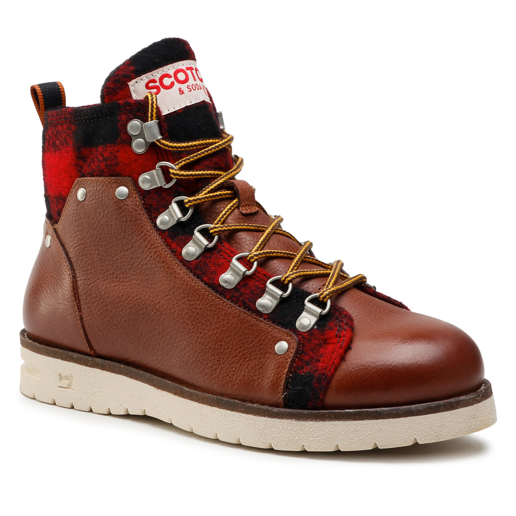 Scotch & Soda Ботуши Levant 21841192 Кафяв - Pepit.bg