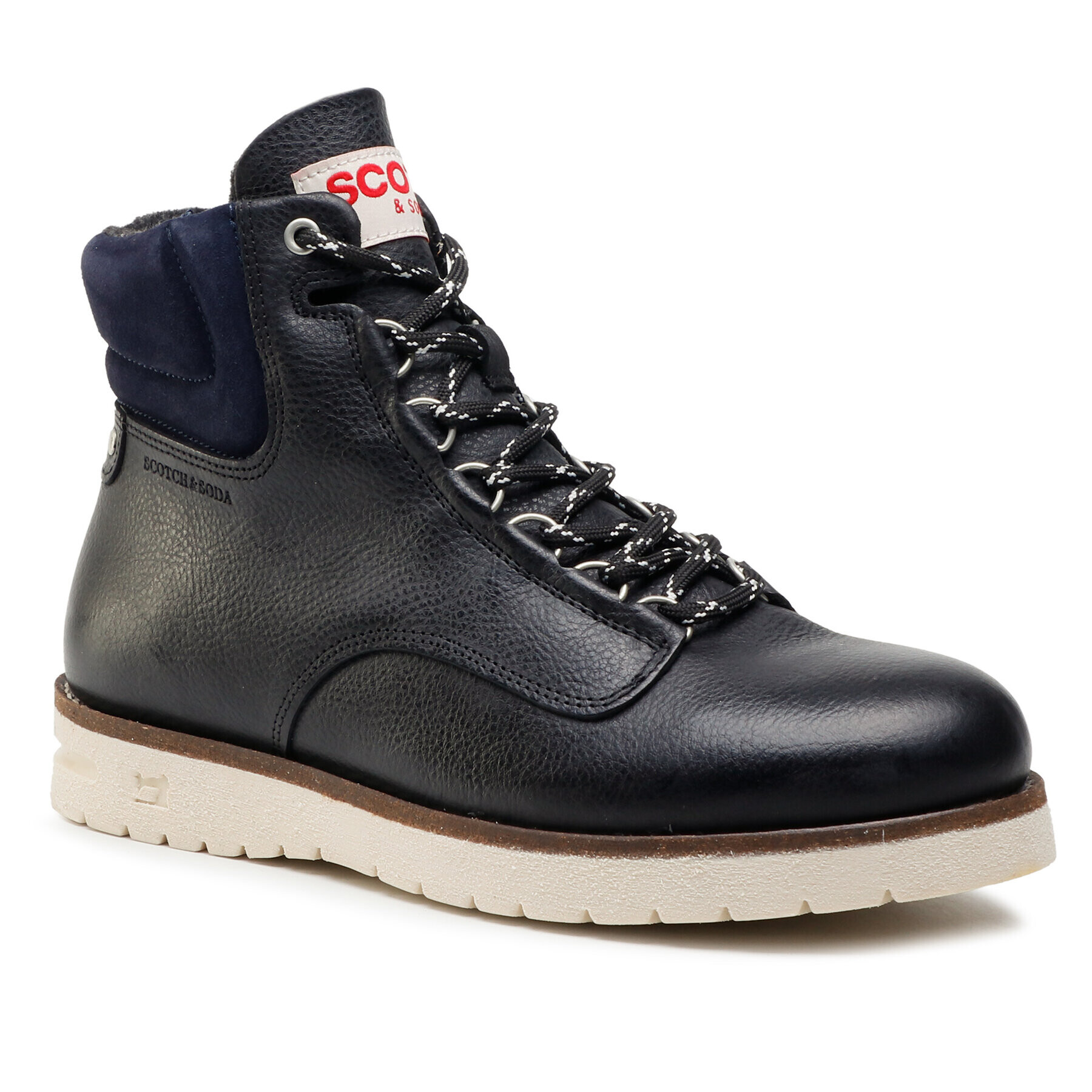Scotch & Soda Ботуши Levant 21841198 Черен - Pepit.bg