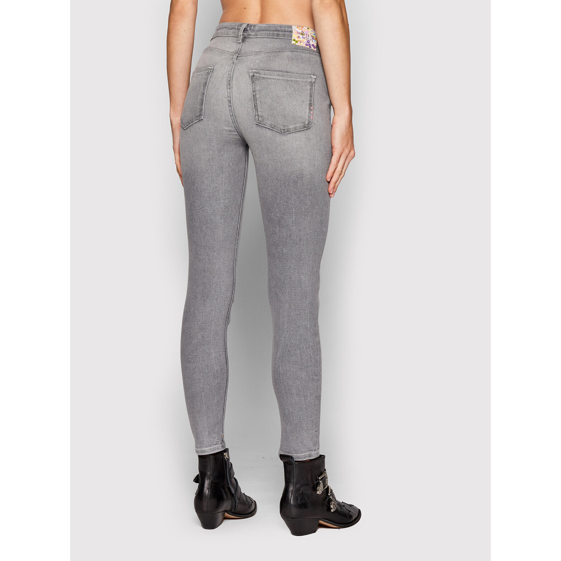 Scotch & Soda Дънки 167038 Сив Skinny Fit - Pepit.bg