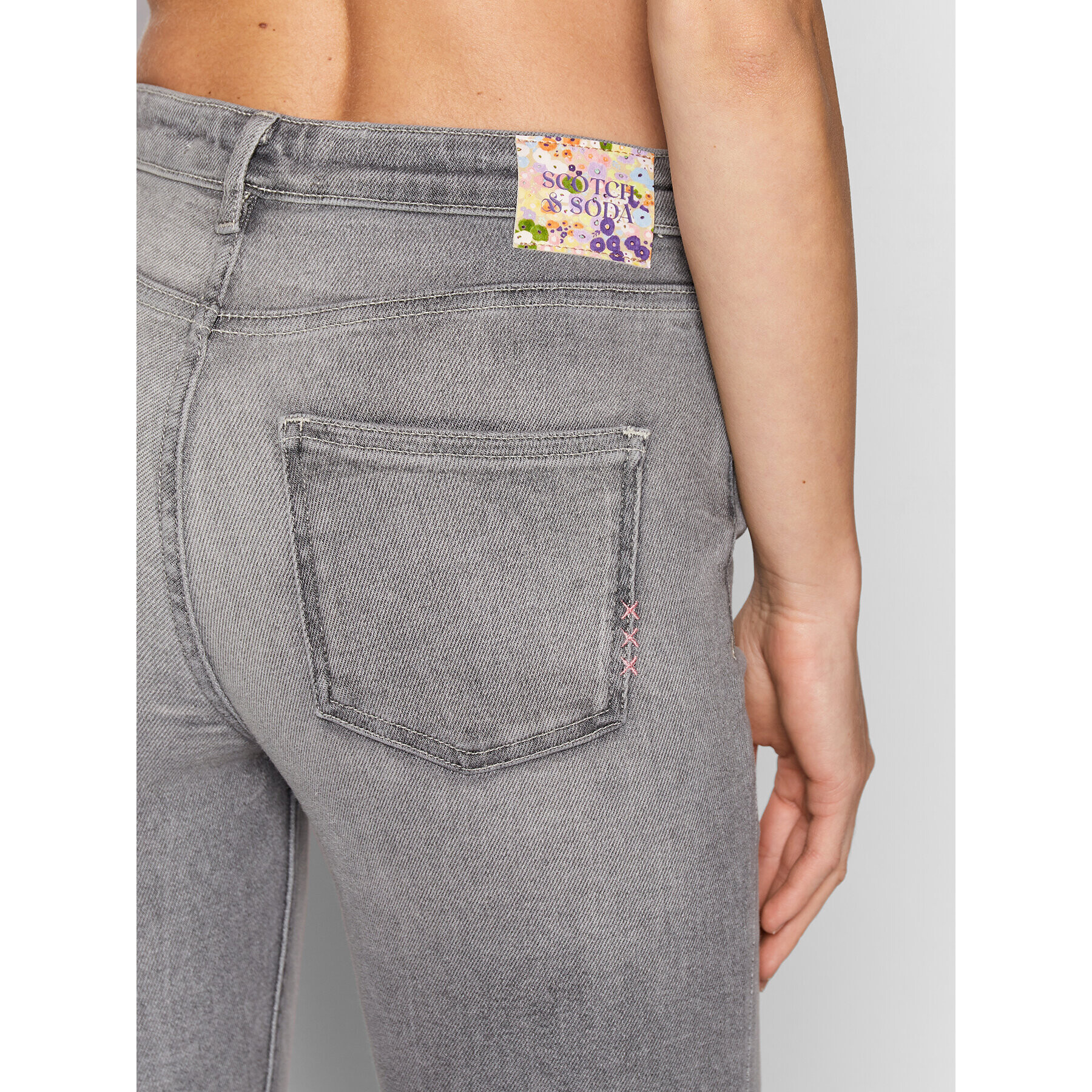 Scotch & Soda Дънки 167038 Сив Skinny Fit - Pepit.bg
