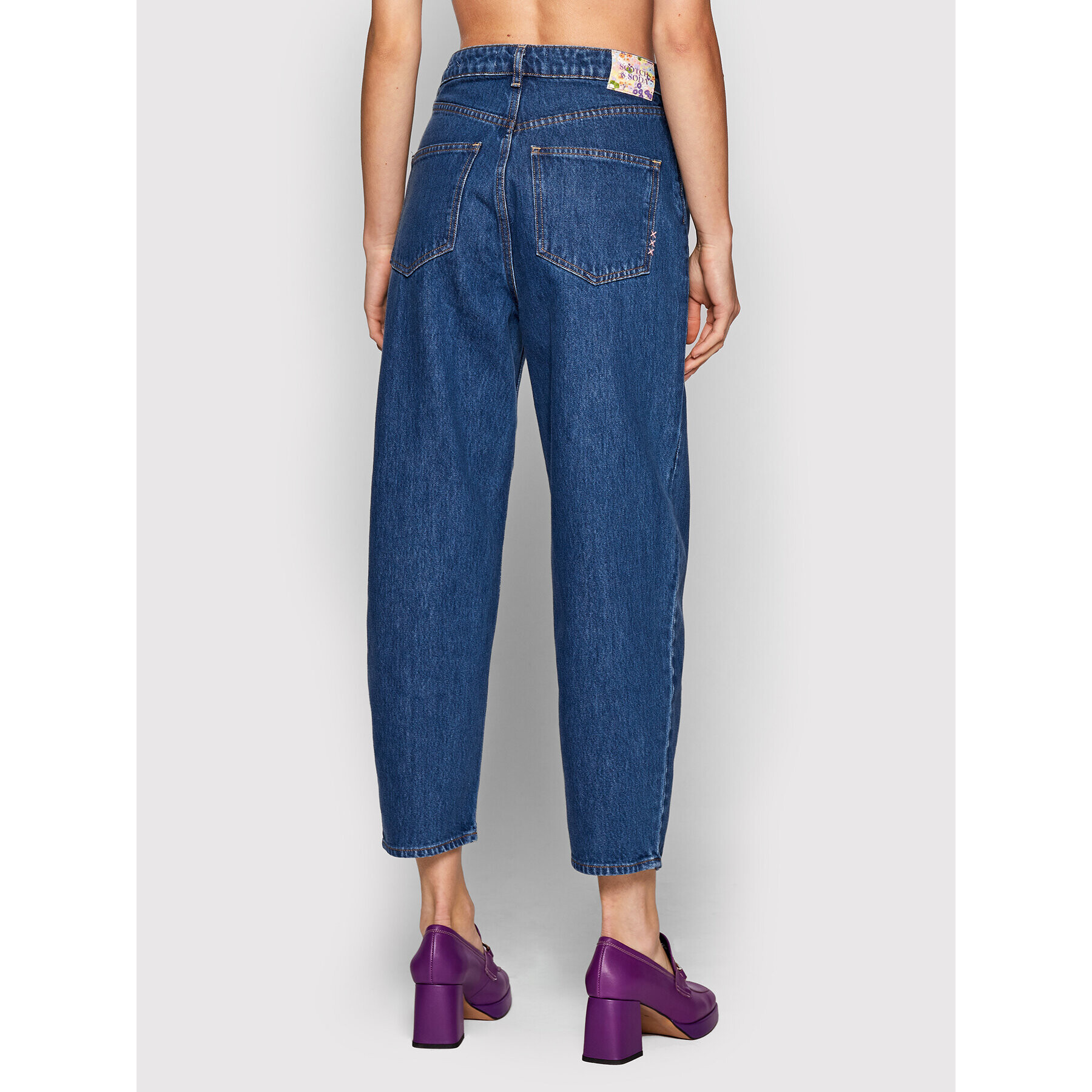Scotch & Soda Дънки 167280 Тъмносин Balloon Fit - Pepit.bg